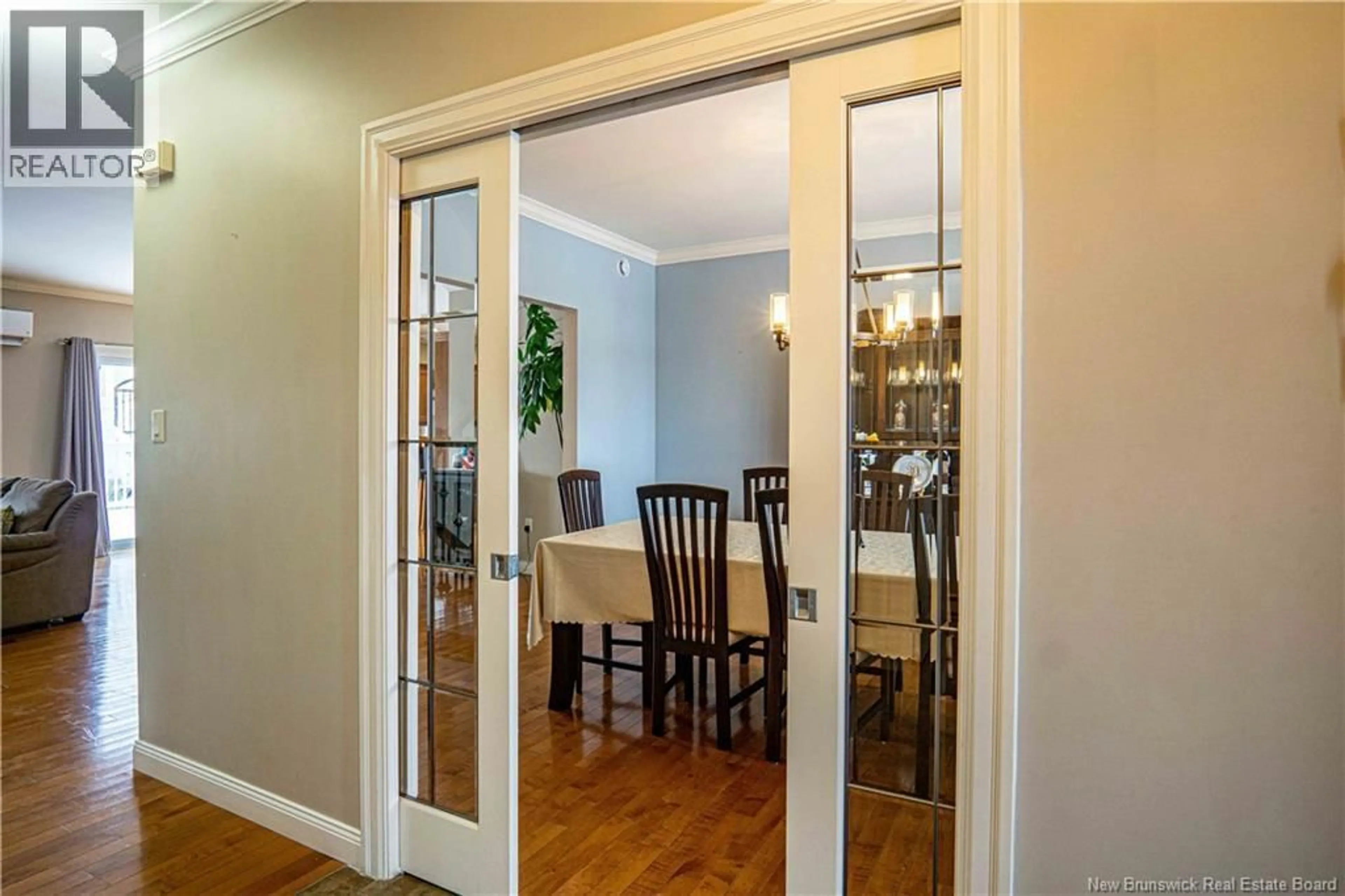 Dining room, wood/laminate floor for 52 DAWSON DRIVE, Oromocto New Brunswick E2V0B6