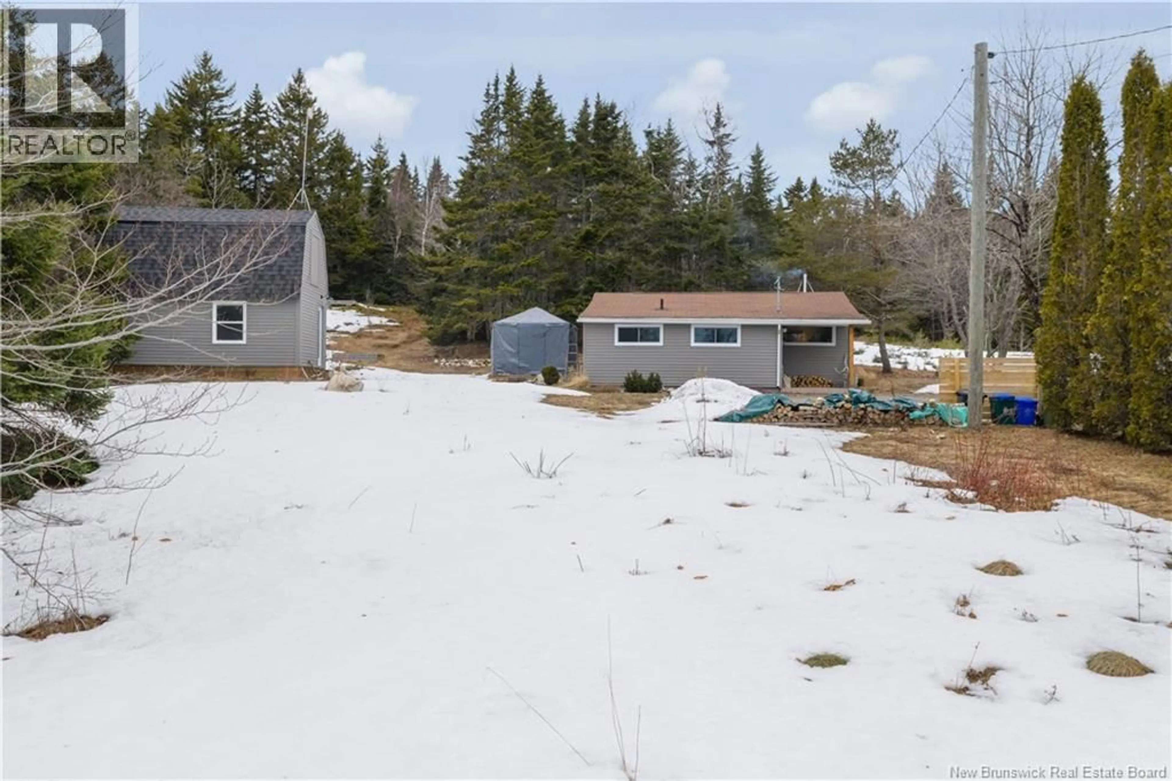A pic from outside/outdoor area/front of a property/back of a property/a pic from drone, mountain view for 933 ROUTE 111, Rowley New Brunswick E2S2C9