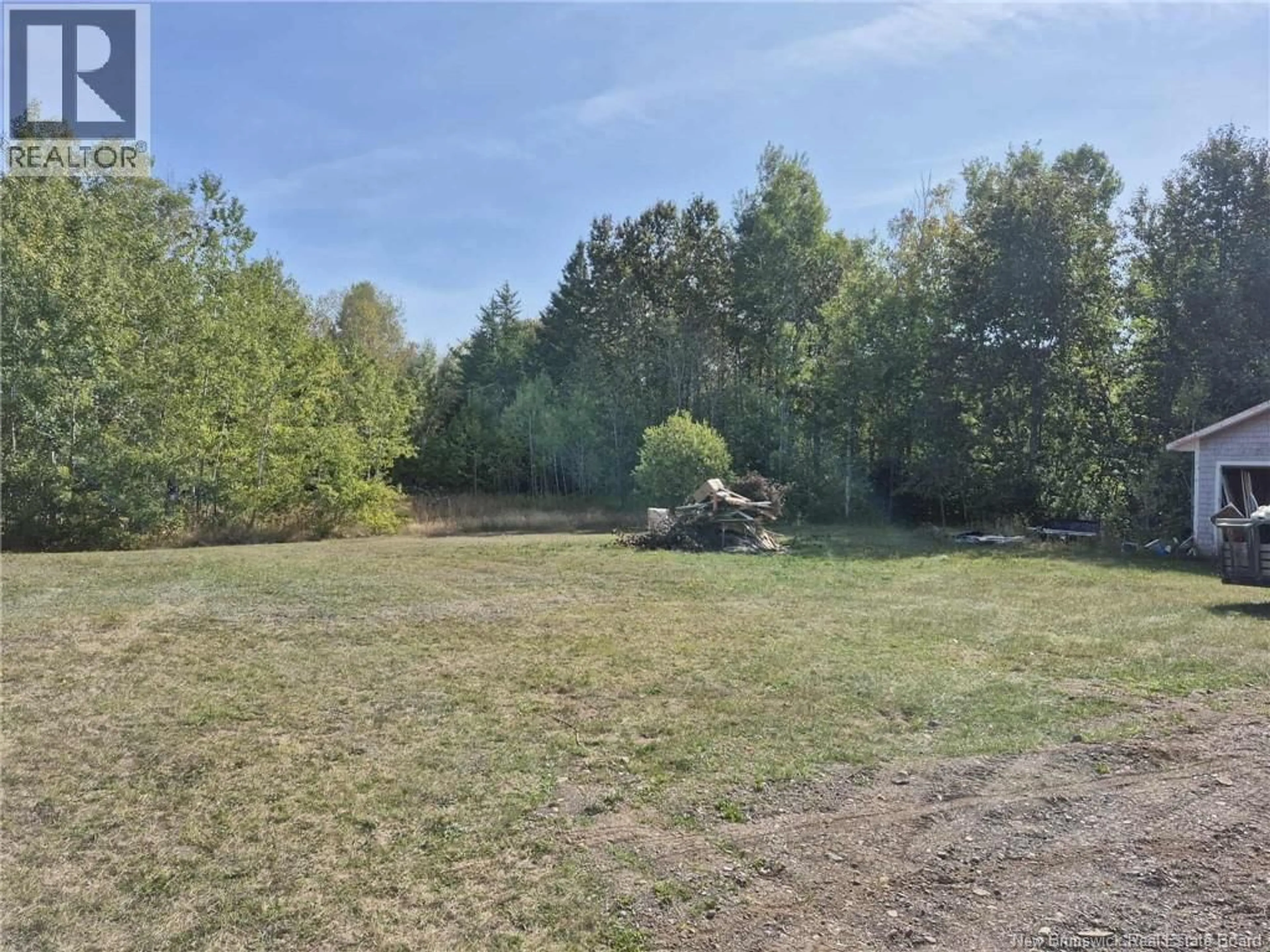 A pic from outside/outdoor area/front of a property/back of a property/a pic from drone, forest/trees view for 1838 ROUTE 315, Dunlop New Brunswick E8K2P3