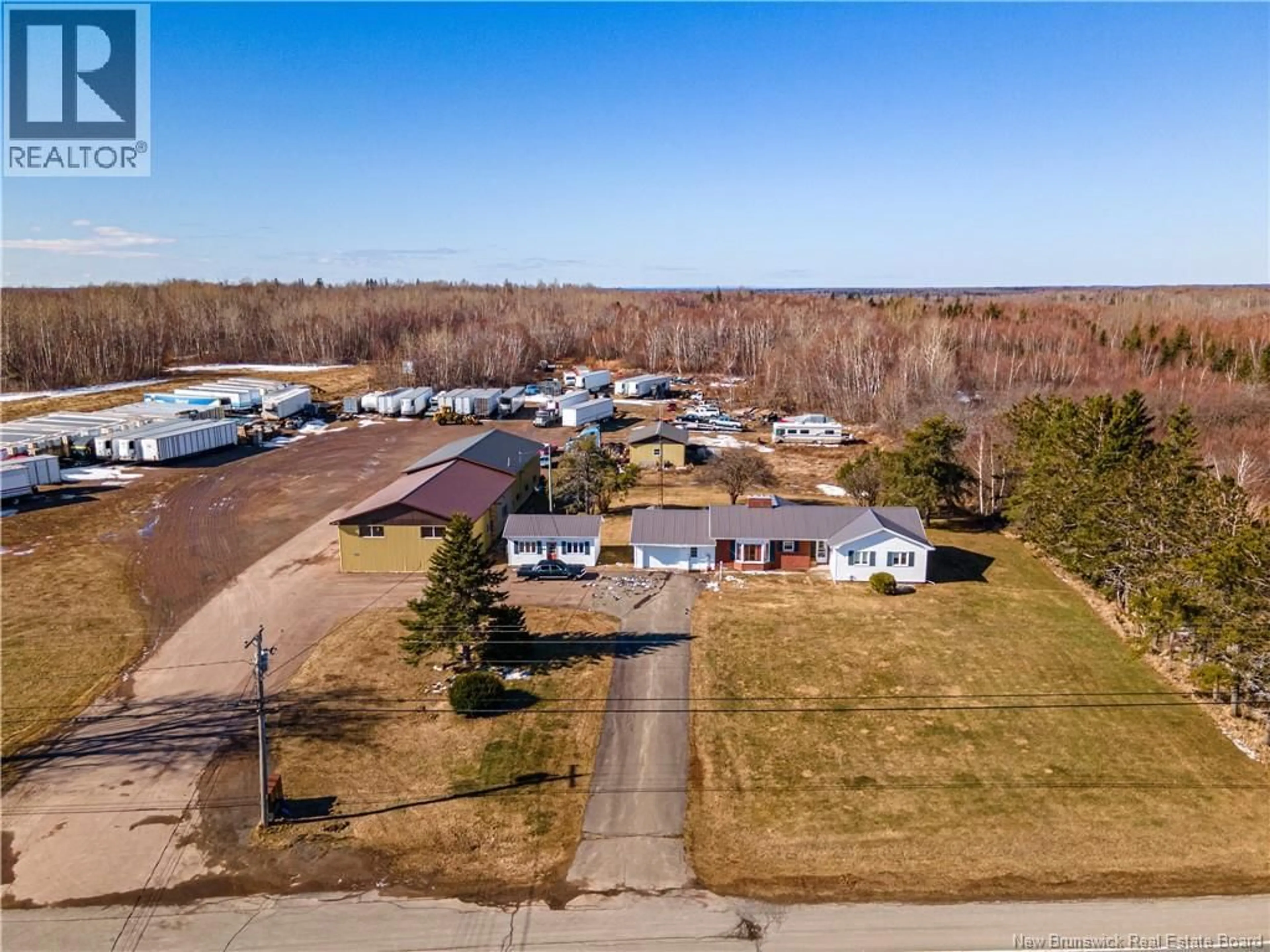 A pic from outside/outdoor area/front of a property/back of a property/a pic from drone, unknown for 5049 ROUTE 15, Botsford New Brunswick E4N2L3