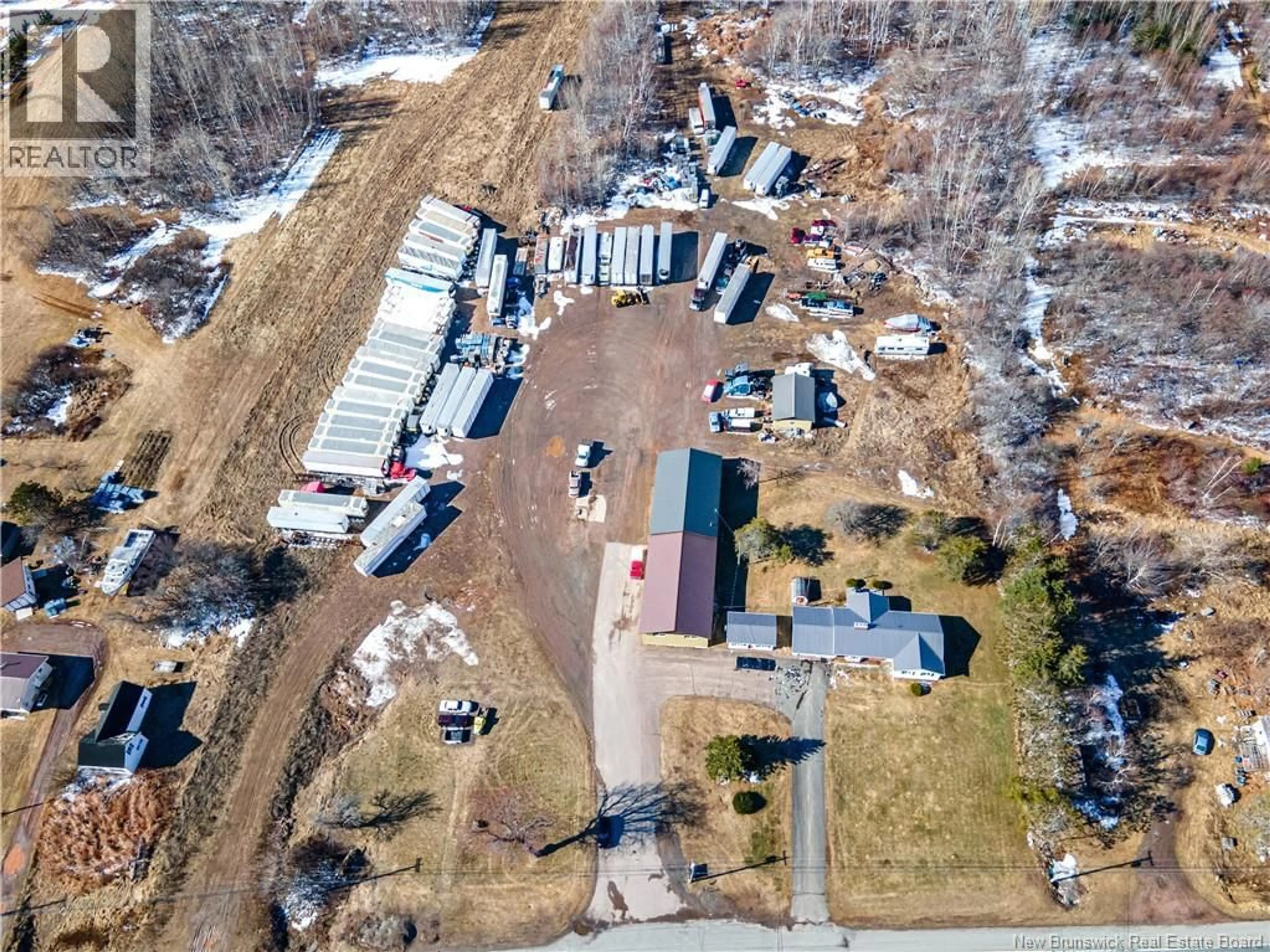 A pic from outside/outdoor area/front of a property/back of a property/a pic from drone, street for 5049 ROUTE 15, Botsford New Brunswick E4N2L3
