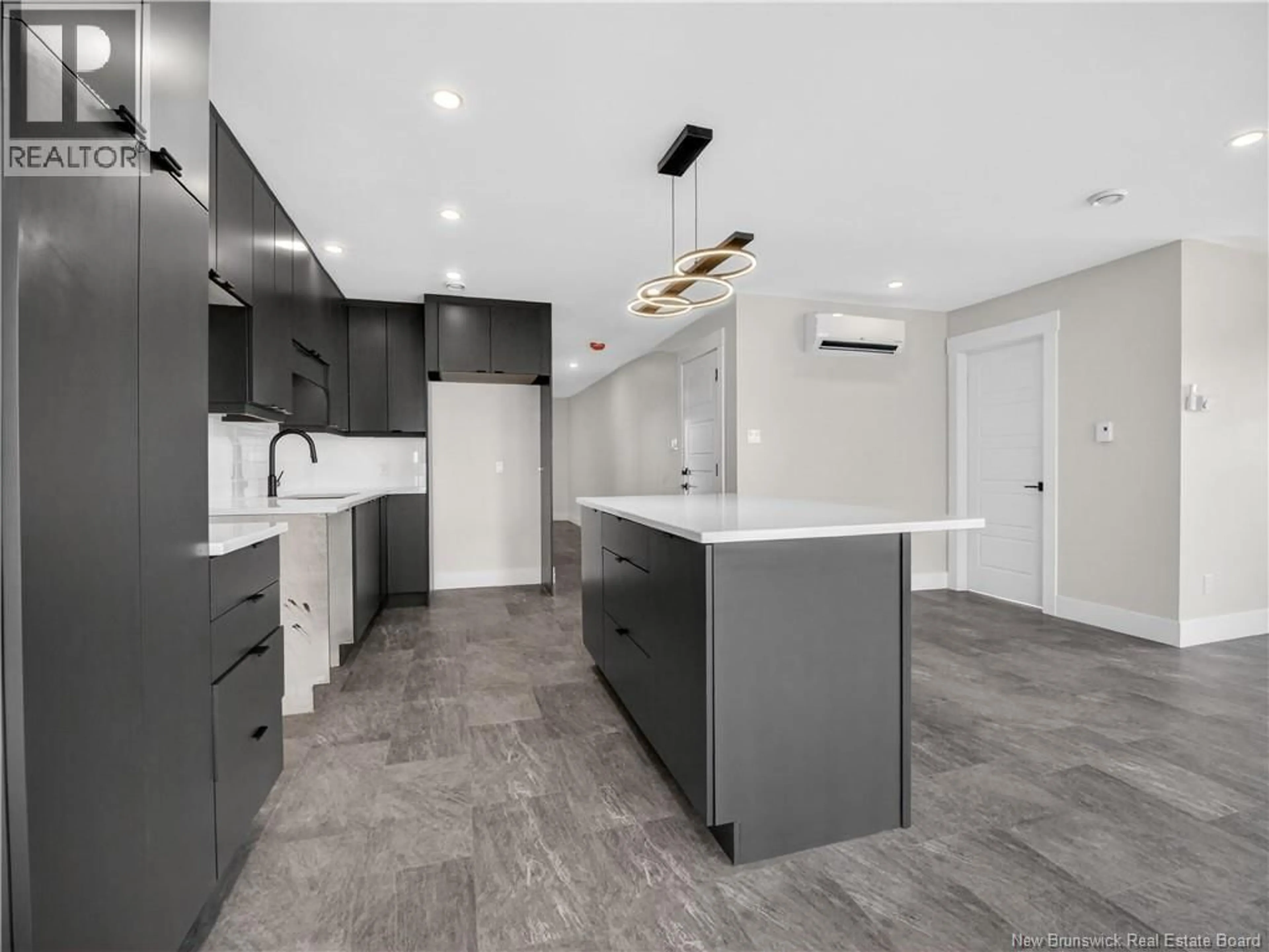 Open concept kitchen, ceramic/tile floor for 114 EDINGTON STREET, Moncton New Brunswick E1E0G6