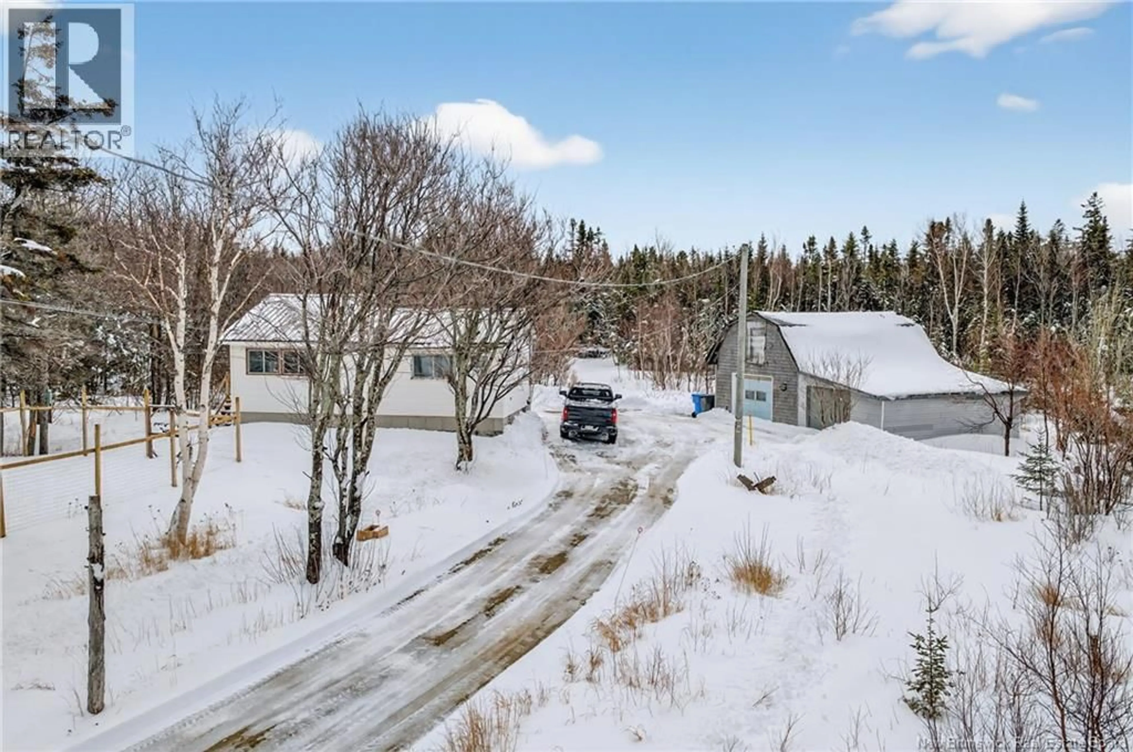 A pic from outside/outdoor area/front of a property/back of a property/a pic from drone, street for 1394 DEGRACE STREET, Maisonnette New Brunswick E8N2J4