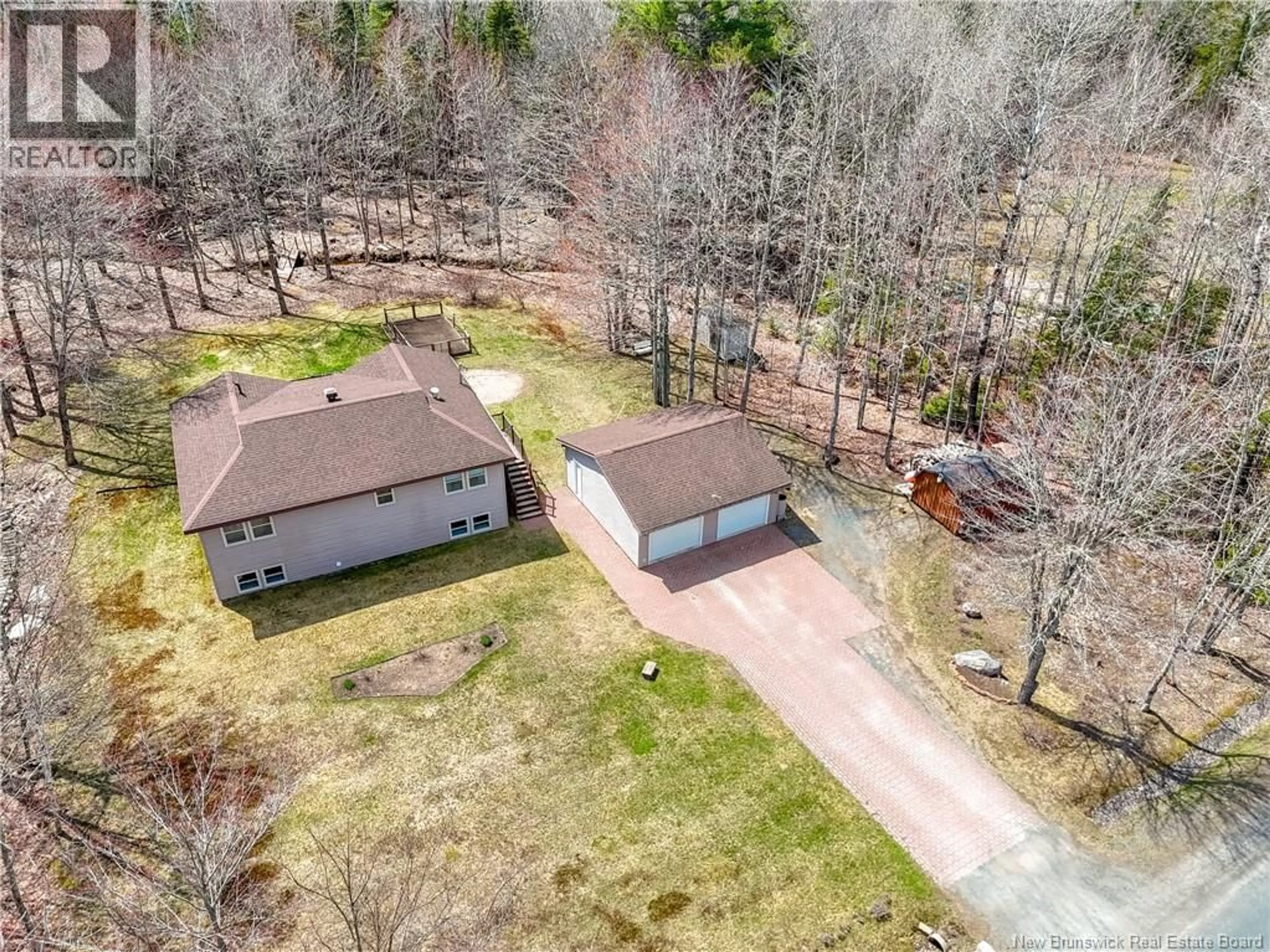 A pic from outside/outdoor area/front of a property/back of a property/a pic from drone, unknown for 159 SMITH ROAD, Waterville New Brunswick E2V3V3