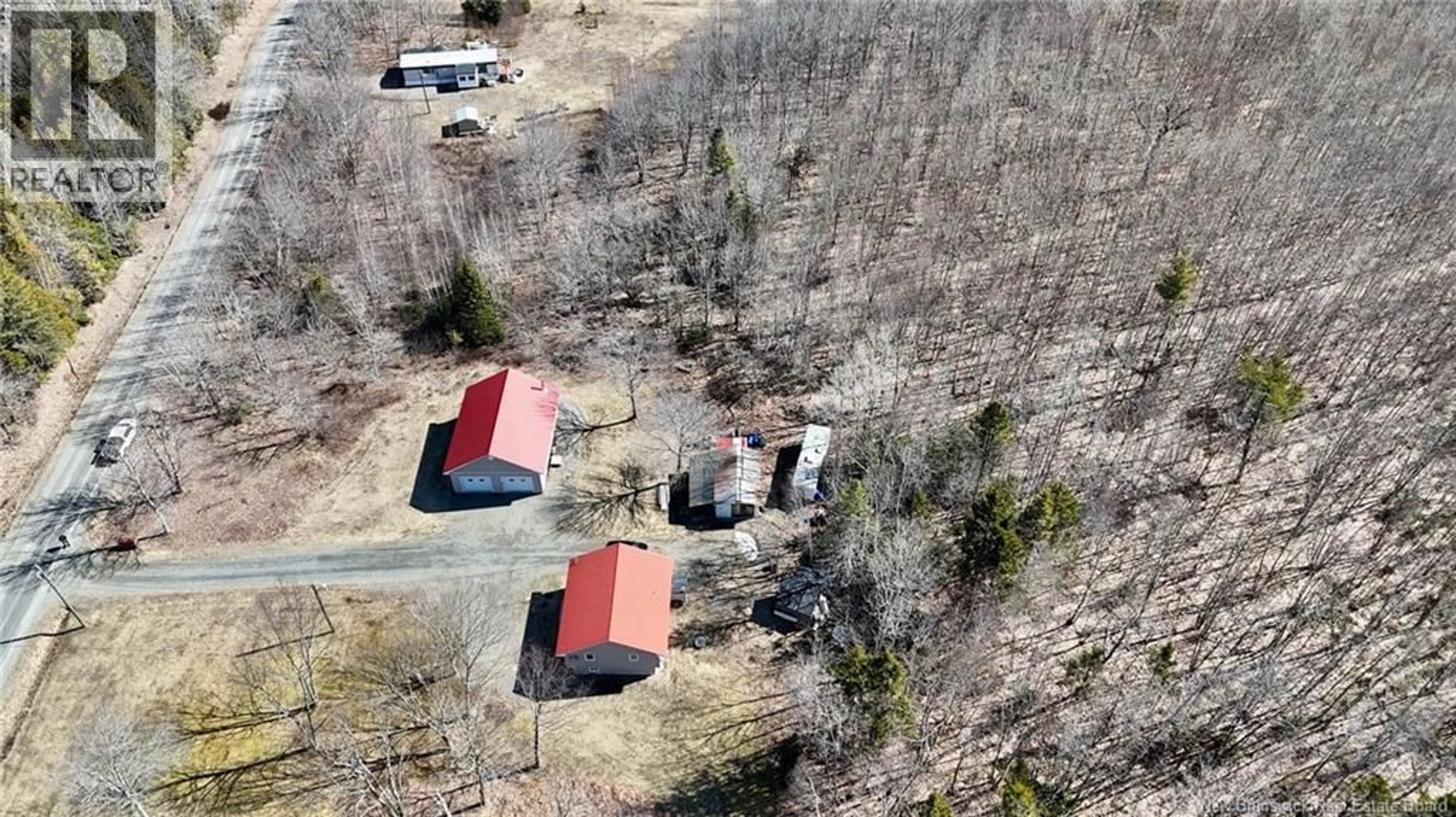 A pic from outside/outdoor area/front of a property/back of a property/a pic from drone, unknown for 596 MOHANNES ROAD, St. Stephen New Brunswick E3L5V4