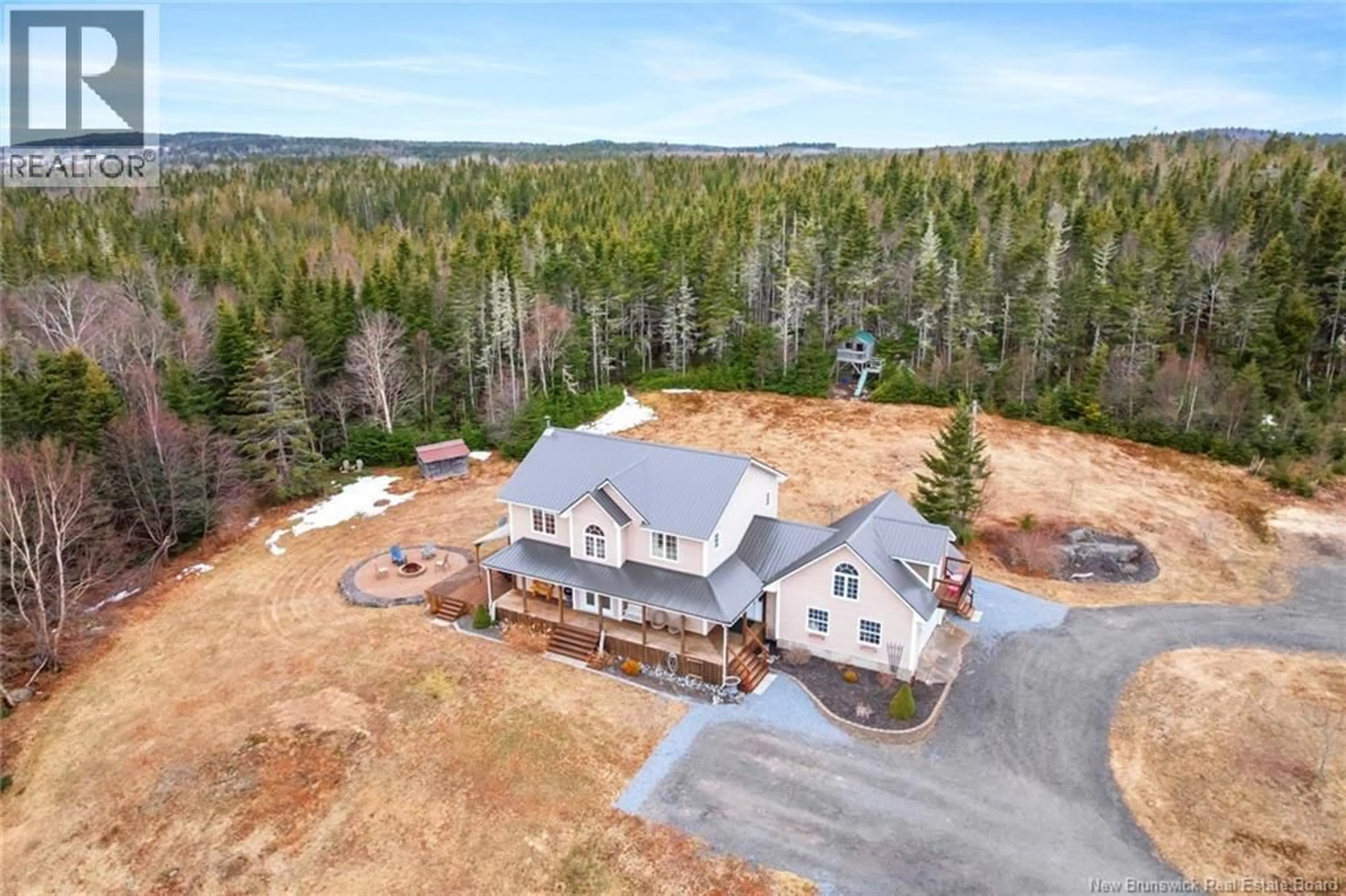 A pic from outside/outdoor area/front of a property/back of a property/a pic from drone, unknown for 768 ROUTE 172, Back Bay New Brunswick E5C1W2