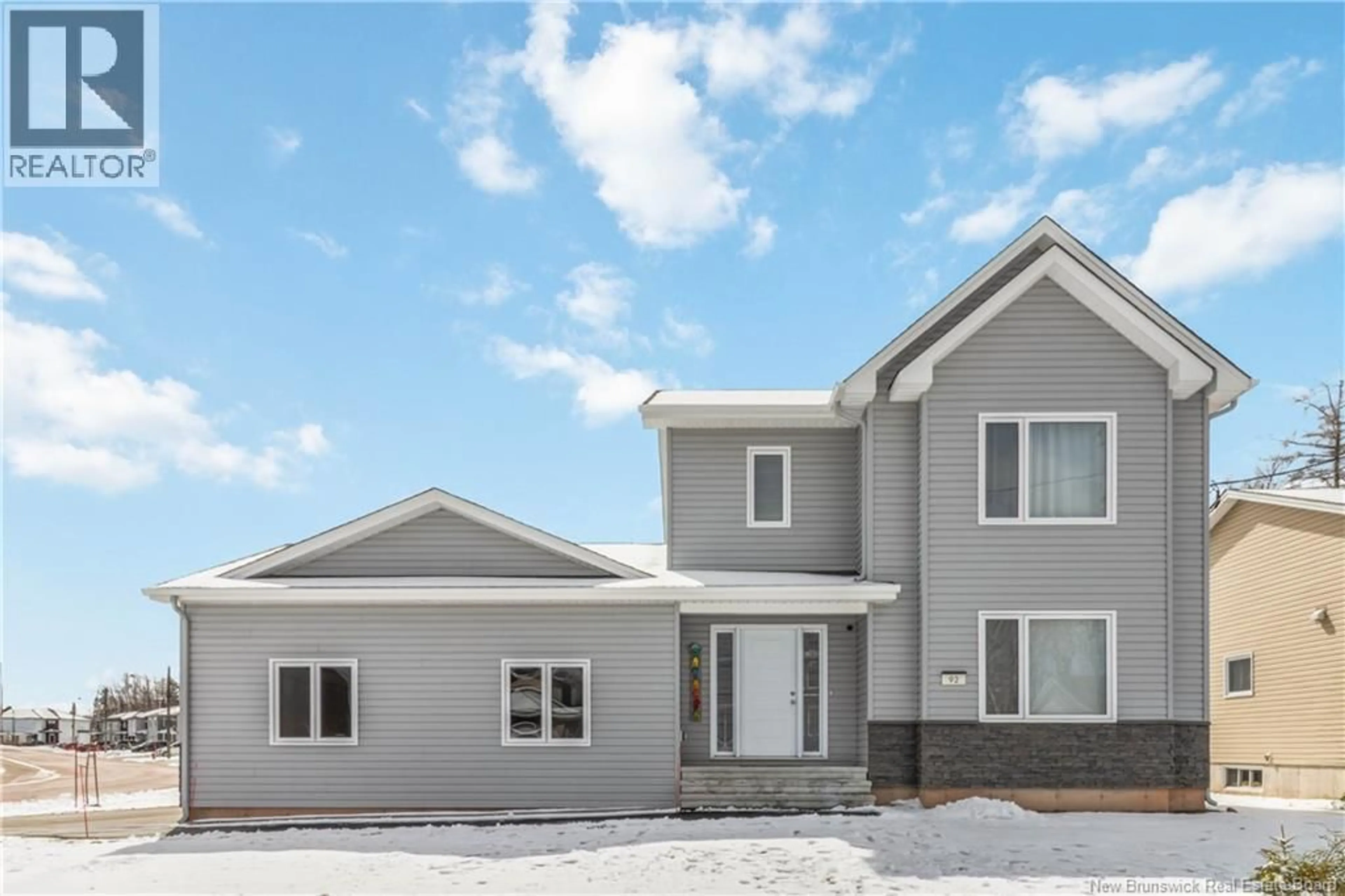 Home with vinyl exterior material, unknown for 92 SATARA DRIVE, Moncton New Brunswick E1G6A6