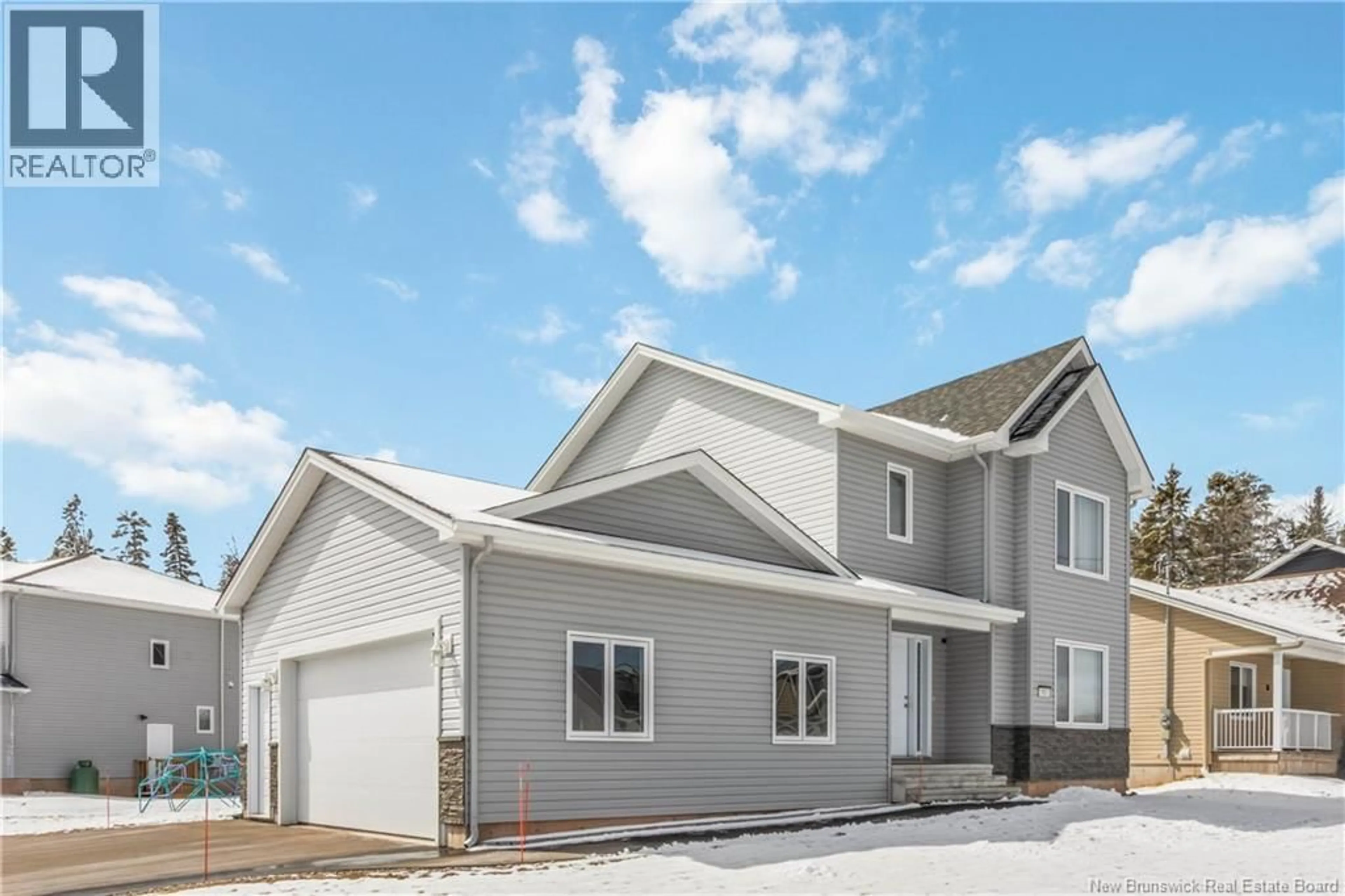 Home with vinyl exterior material, street for 92 SATARA DRIVE, Moncton New Brunswick E1G6A6