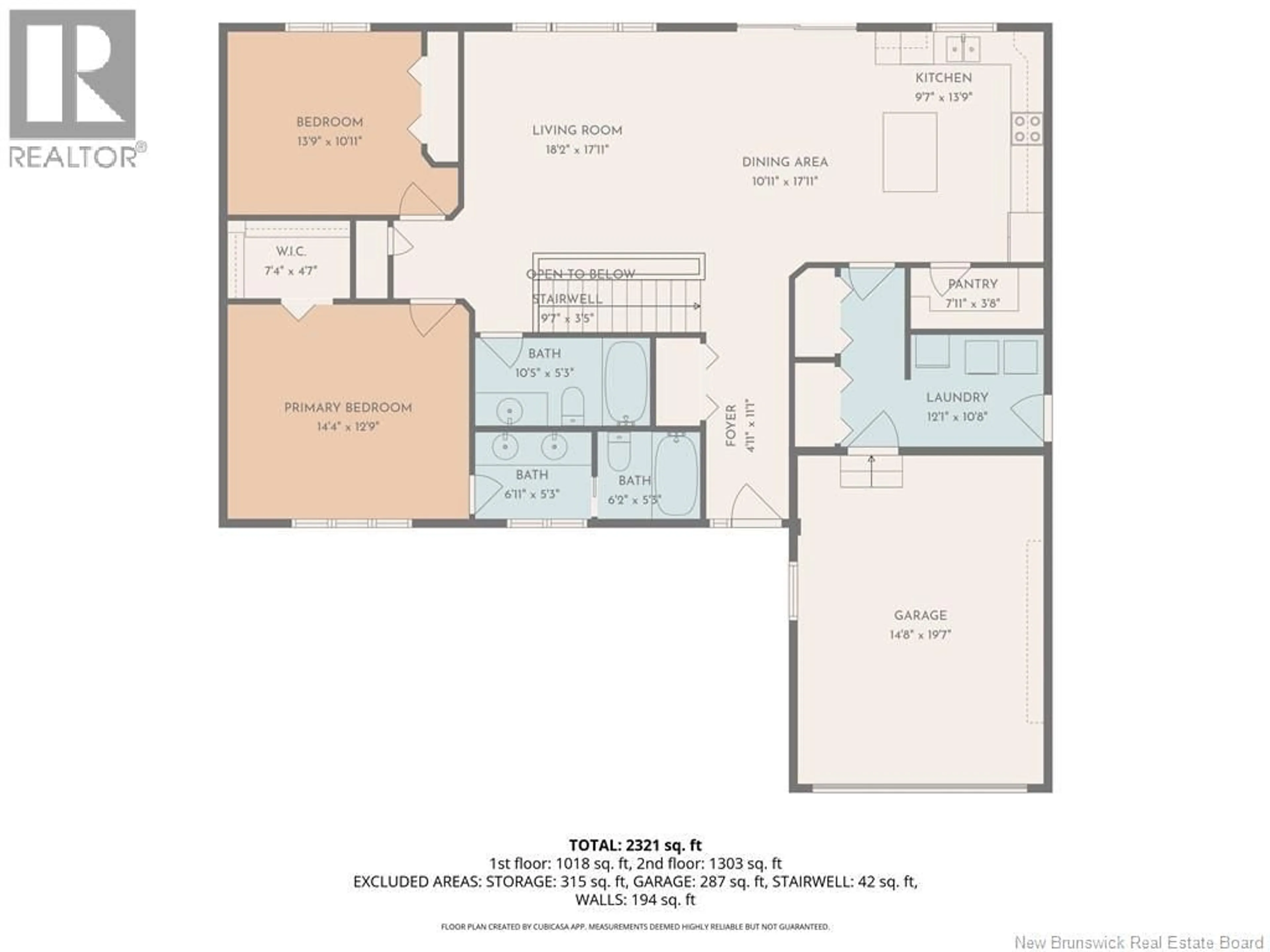 Floor plan for 30 SAMANTHA COURT, Sackville New Brunswick E4L1A0