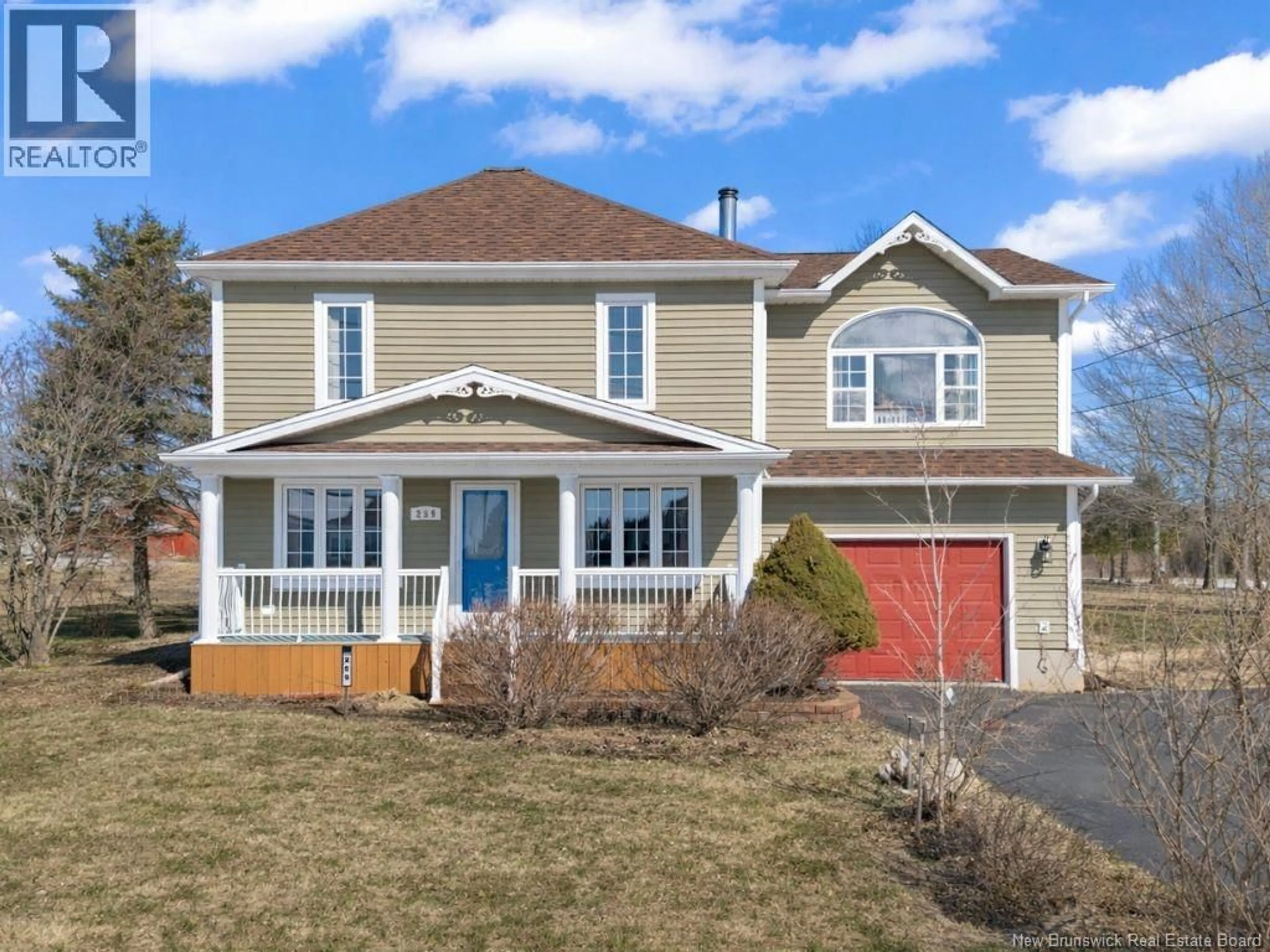 Home with vinyl exterior material, street for 259 IRVING BOULEVARD, Bouctouche New Brunswick E4S3K5