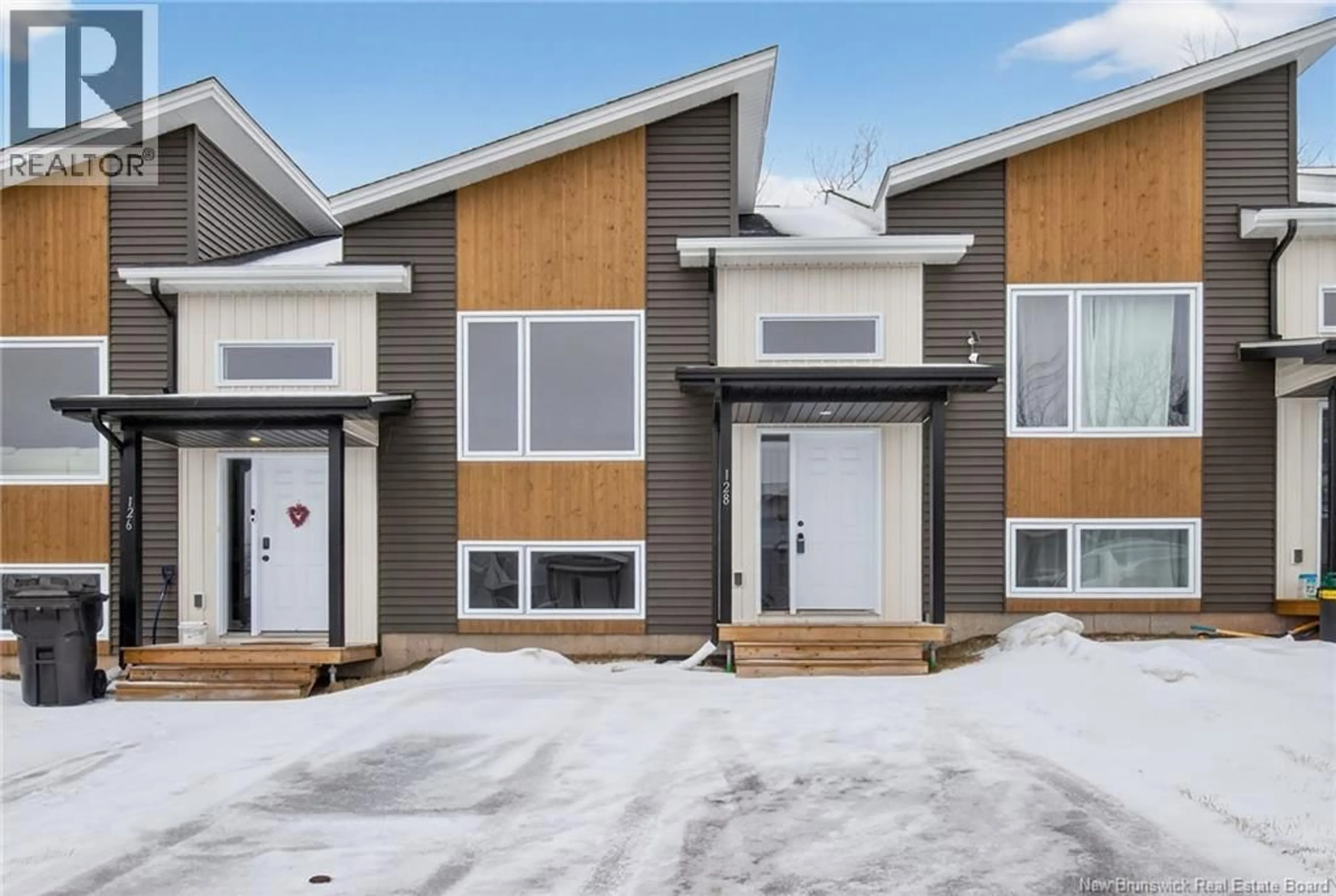 Home with vinyl exterior material, street for 128 DONAT, Dieppe New Brunswick E1A7R4