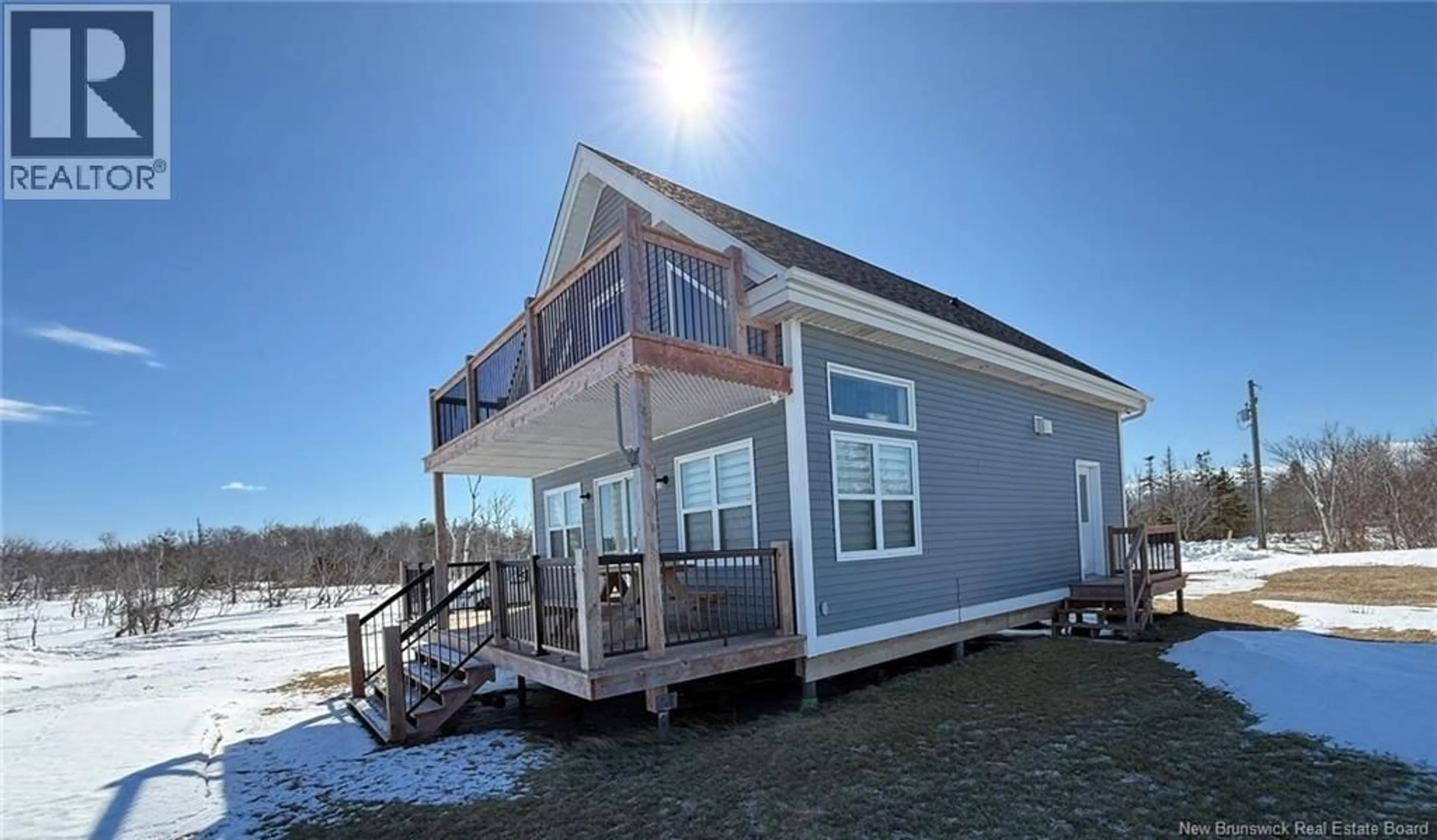 Home with vinyl exterior material, water/lake/river/ocean view for 85 ALLÉE PIGEON BEACH, Pigeon Hill New Brunswick E8T2T1