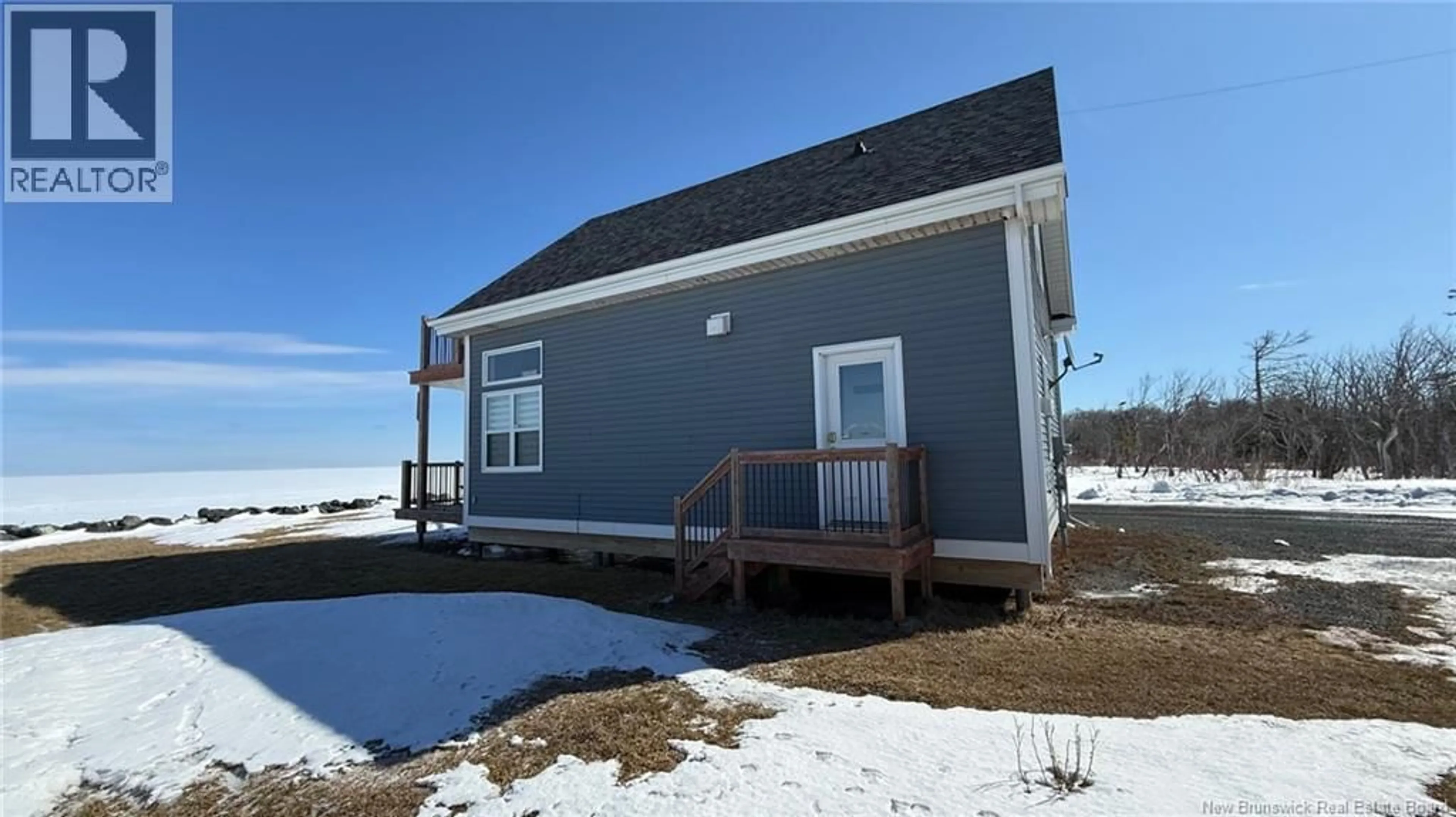 Home with vinyl exterior material, water/lake/river/ocean view for 85 ALLÉE PIGEON BEACH, Pigeon Hill New Brunswick E8T2T1