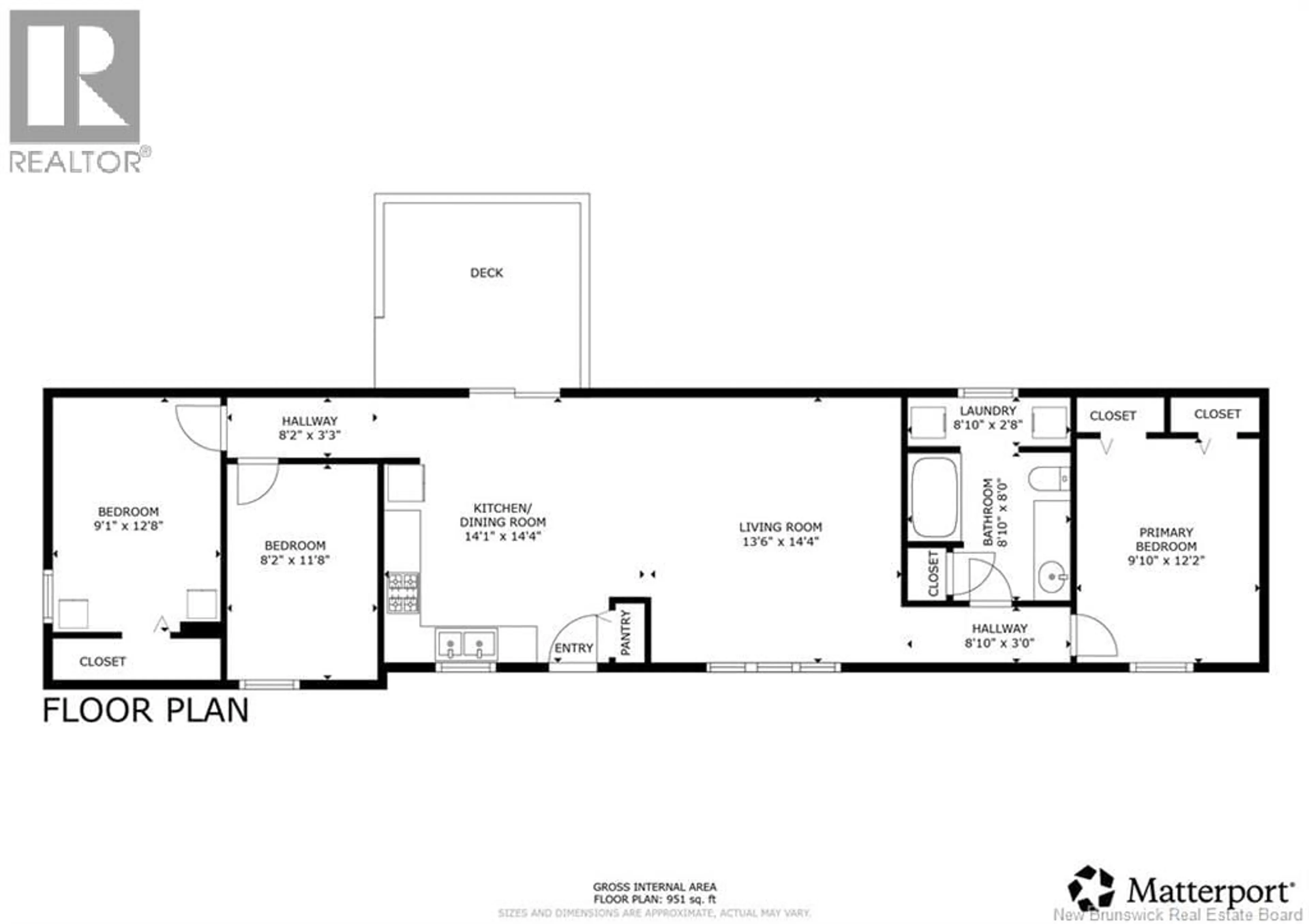 Floor plan for 39 JOCELYN LANE, Dover New Brunswick E1A7V7