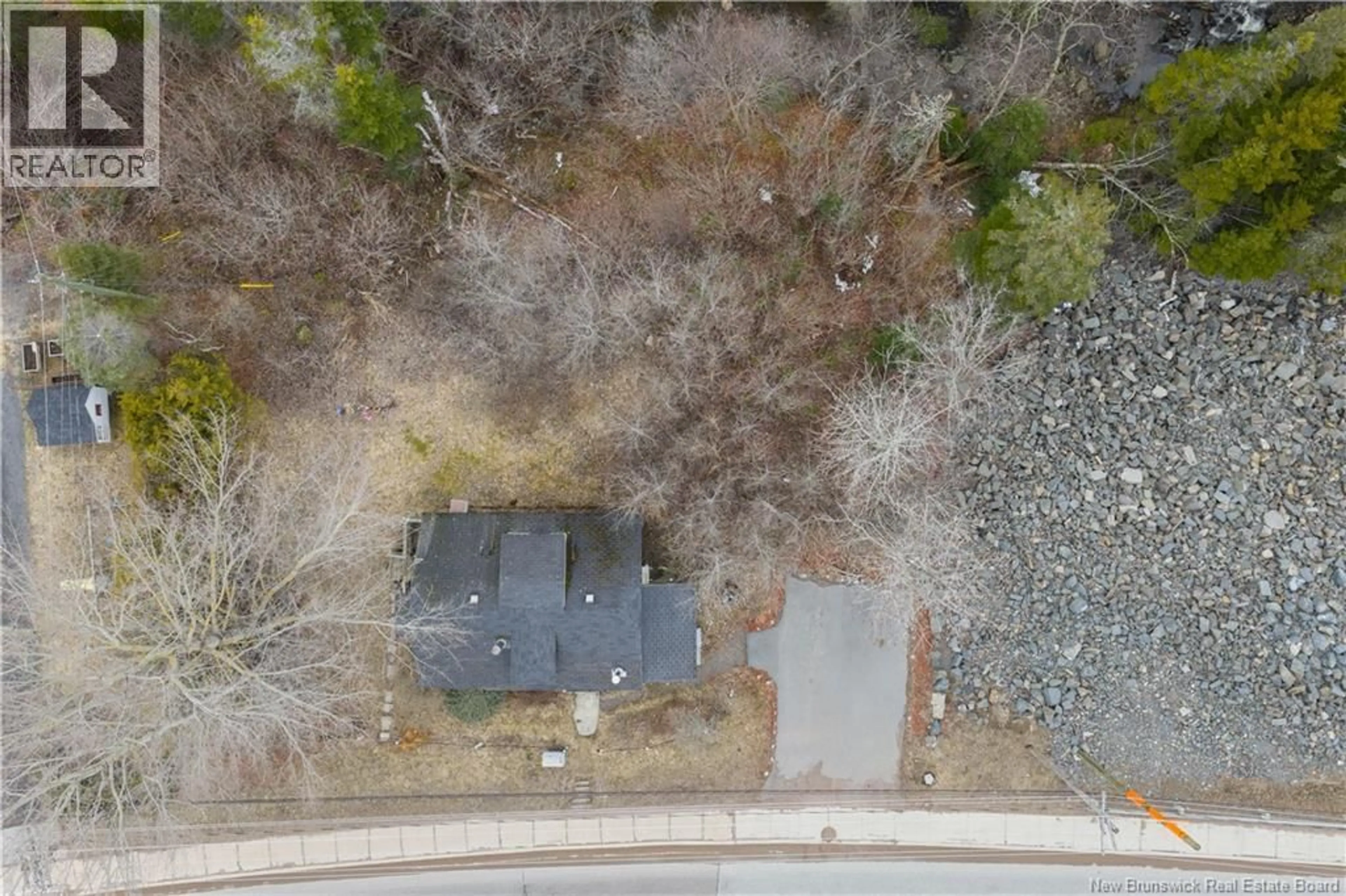 A pic from outside/outdoor area/front of a property/back of a property/a pic from drone, unknown for 106 L'ETETE ROAD, St George New Brunswick E5C3H6