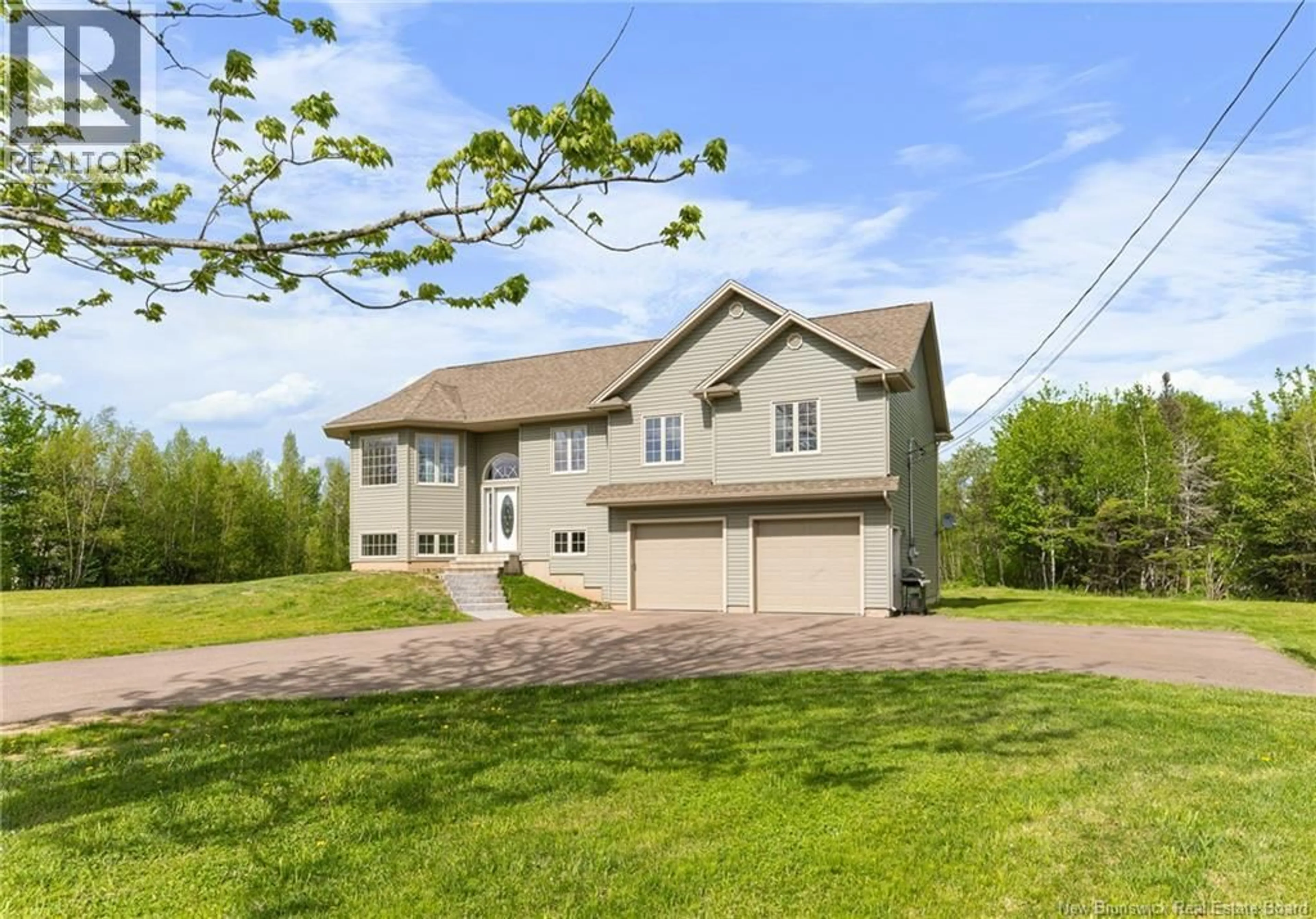 Home with vinyl exterior material, street for 160 DANIEL DRIVE, Irishtown New Brunswick E1H0B4