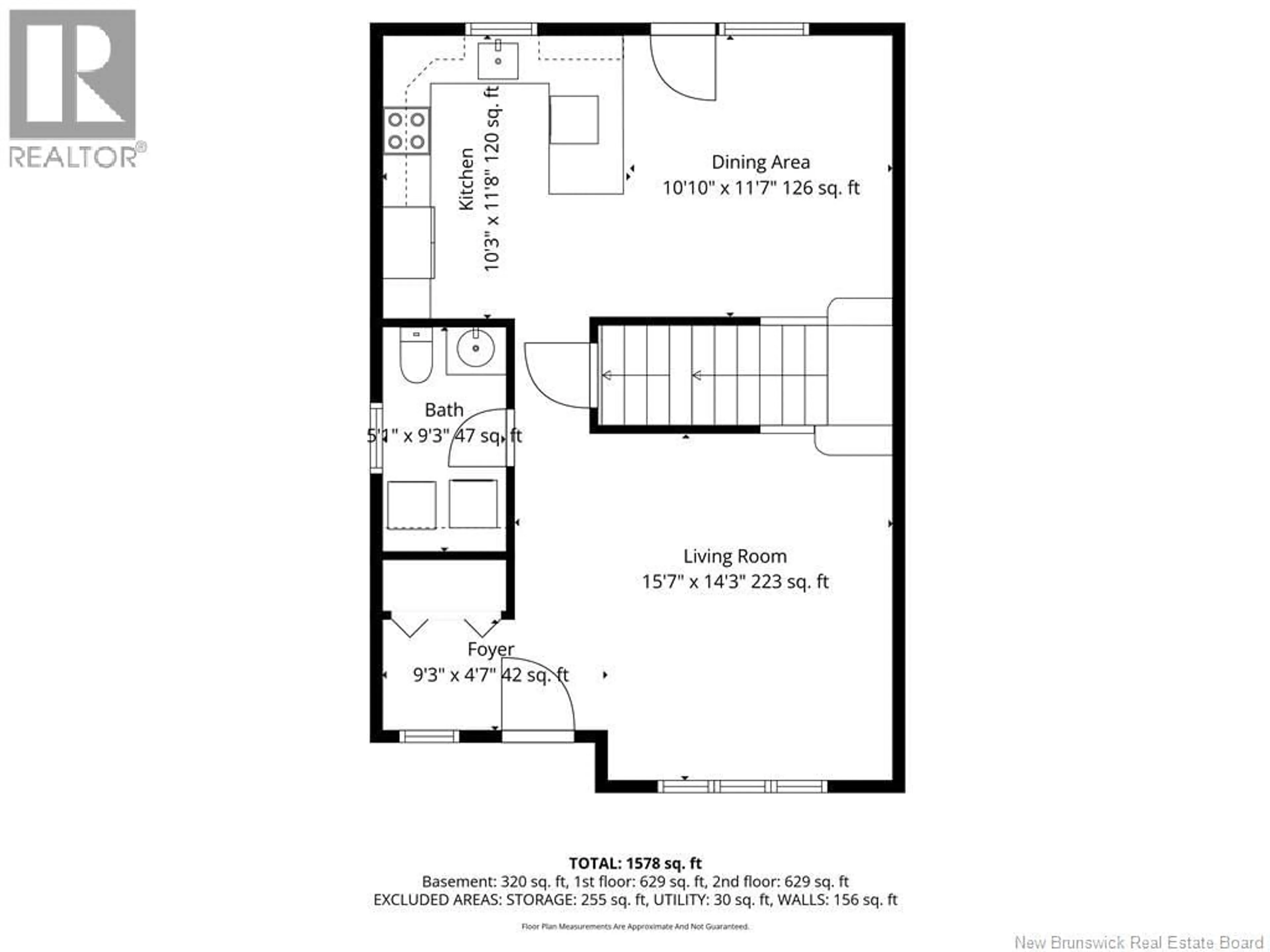 Floor plan for 83 SAWGRASS DRIVE, Riverview New Brunswick E1B5E4