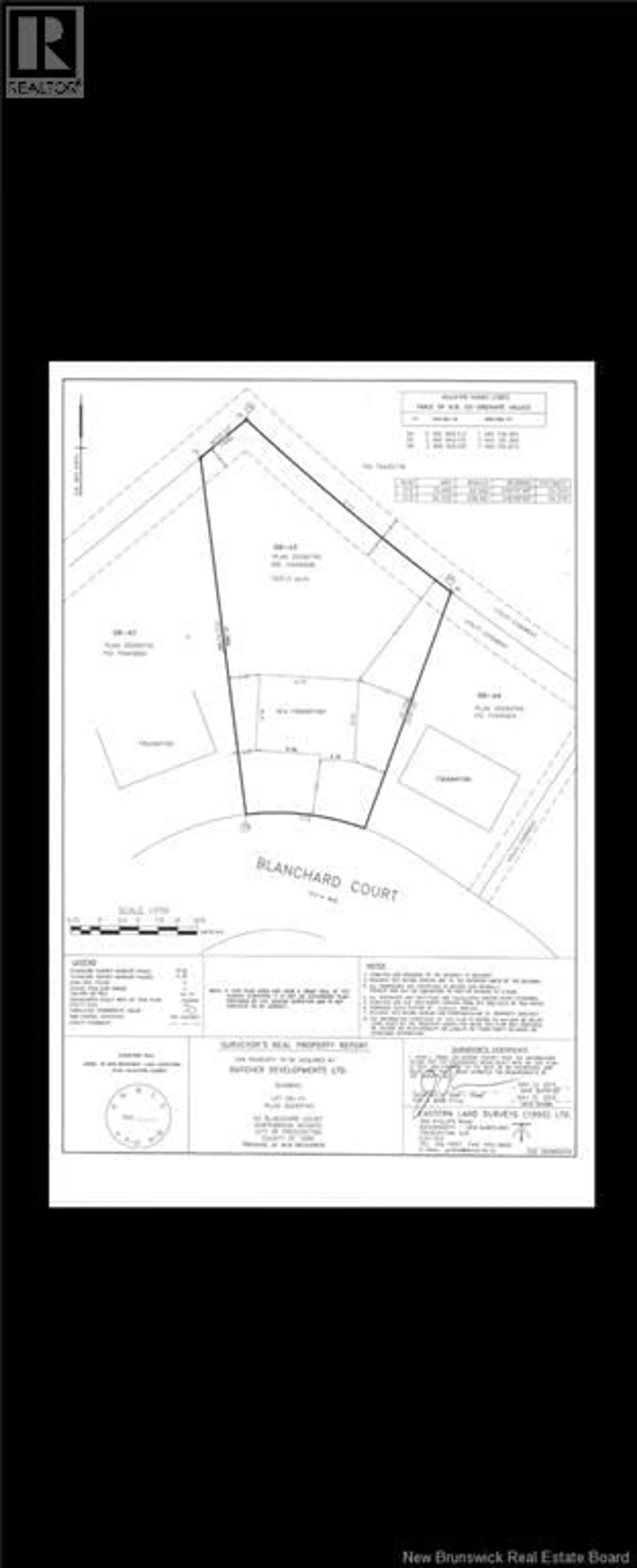 Floor plan for 92 BLANCHARD COURT, Fredericton New Brunswick E3G3X2