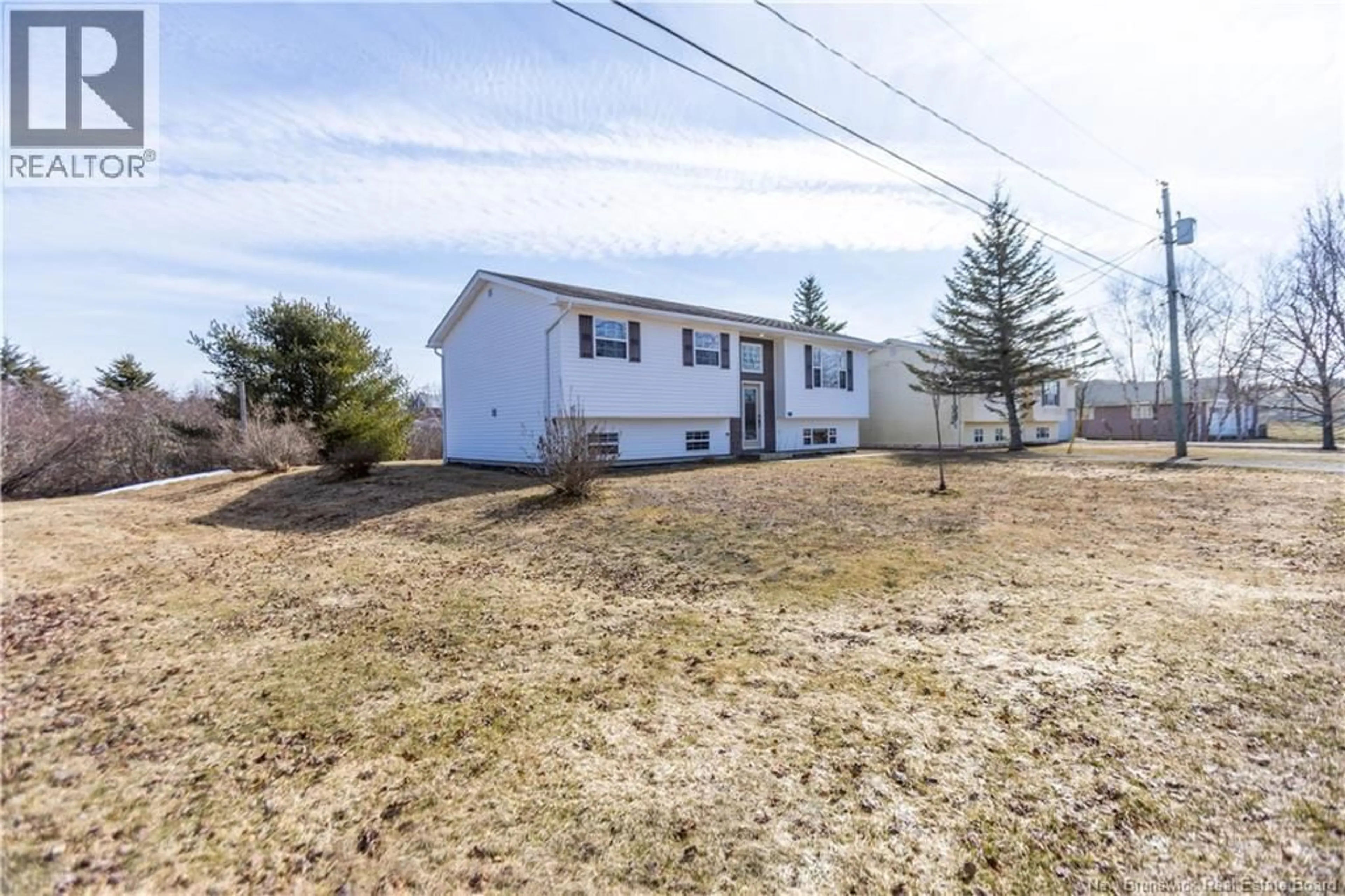A pic from outside/outdoor area/front of a property/back of a property/a pic from drone, street for 97 MORICE DRIVE, Sackville New Brunswick E1B3B8