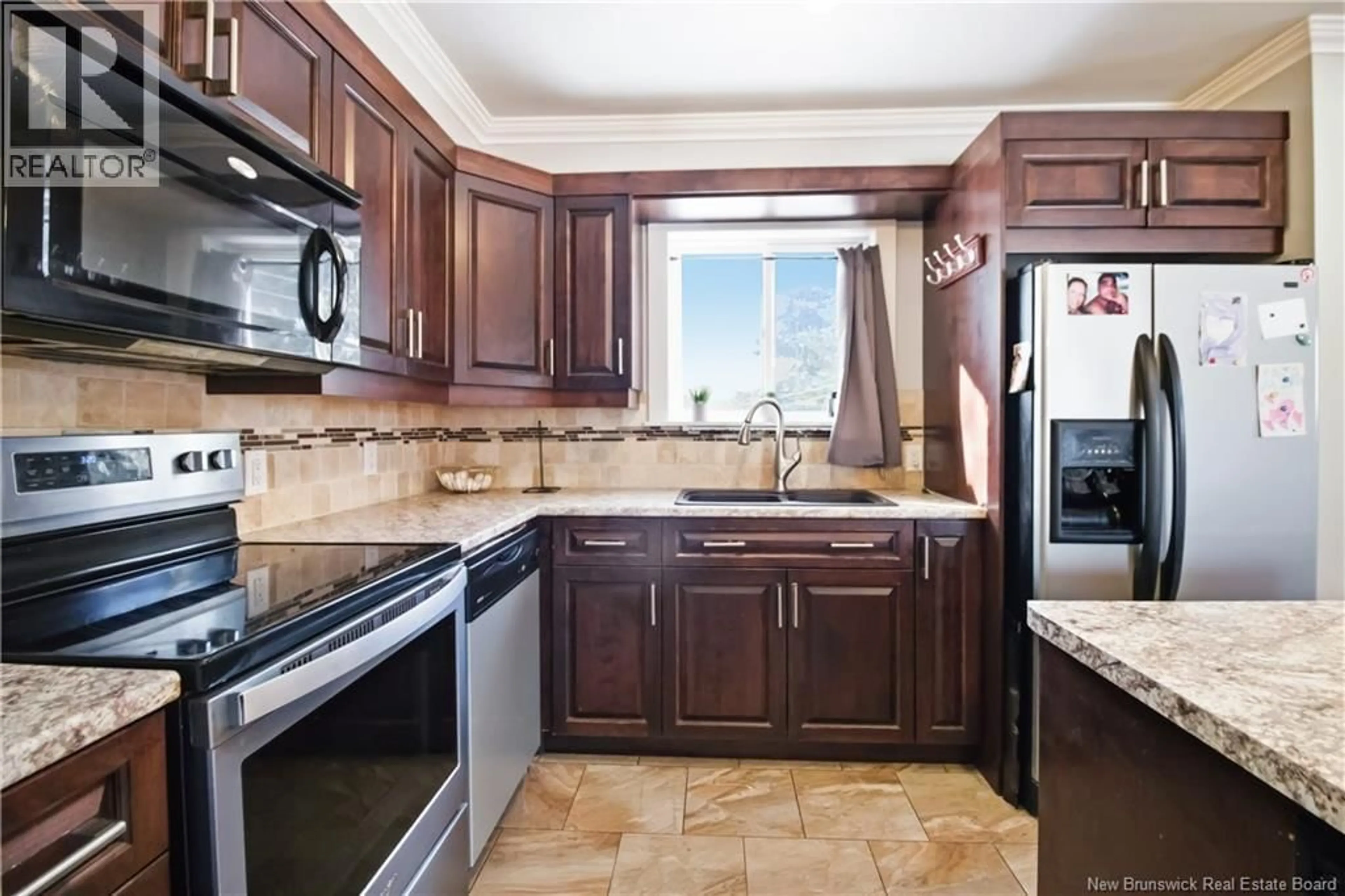 Standard kitchen, ceramic/tile floor for 4 BOYD AVENUE, Moncton New Brunswick E1A4C2