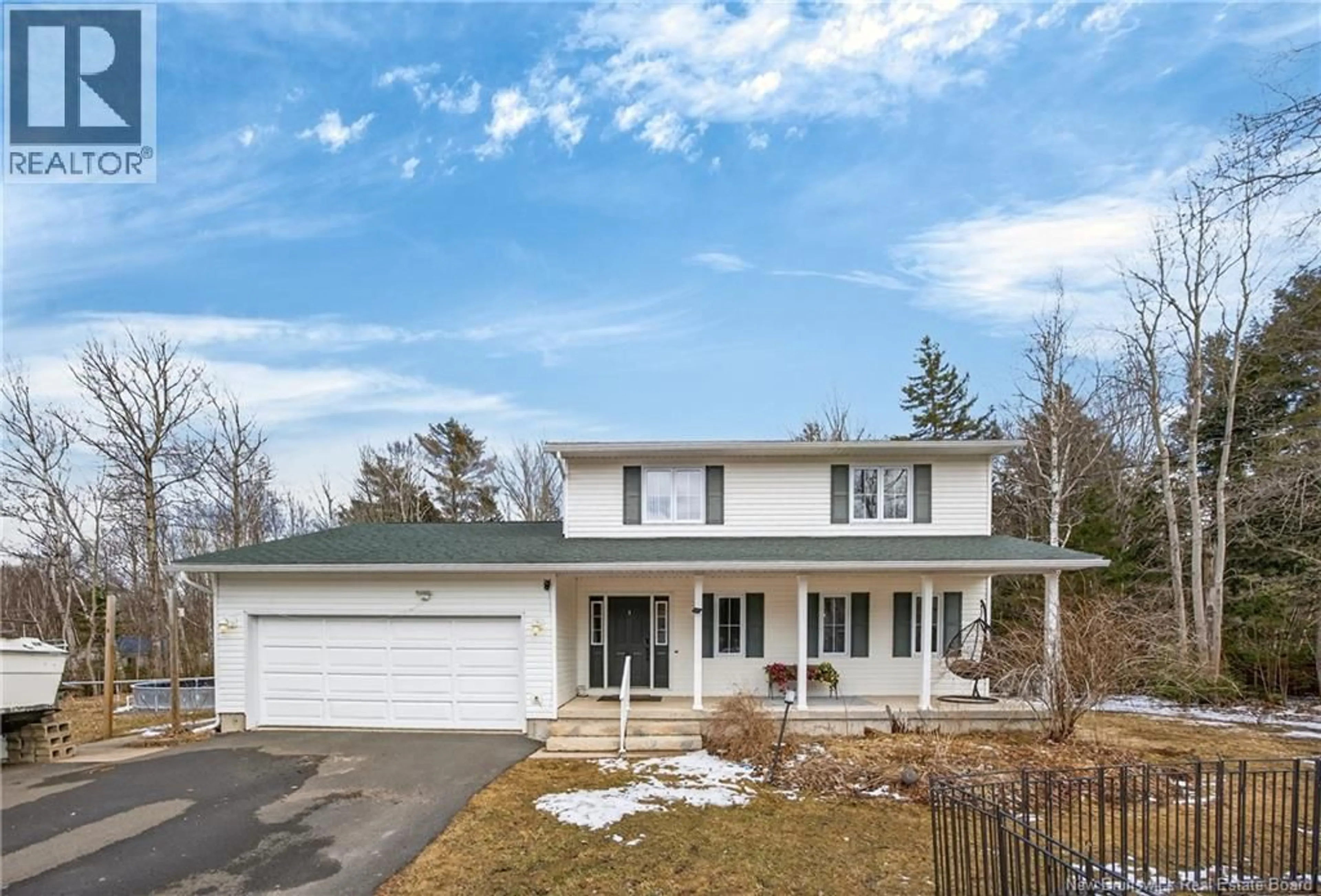 Home with vinyl exterior material, street for 75 CAMERON DRIVE, Burton New Brunswick E2V3G4