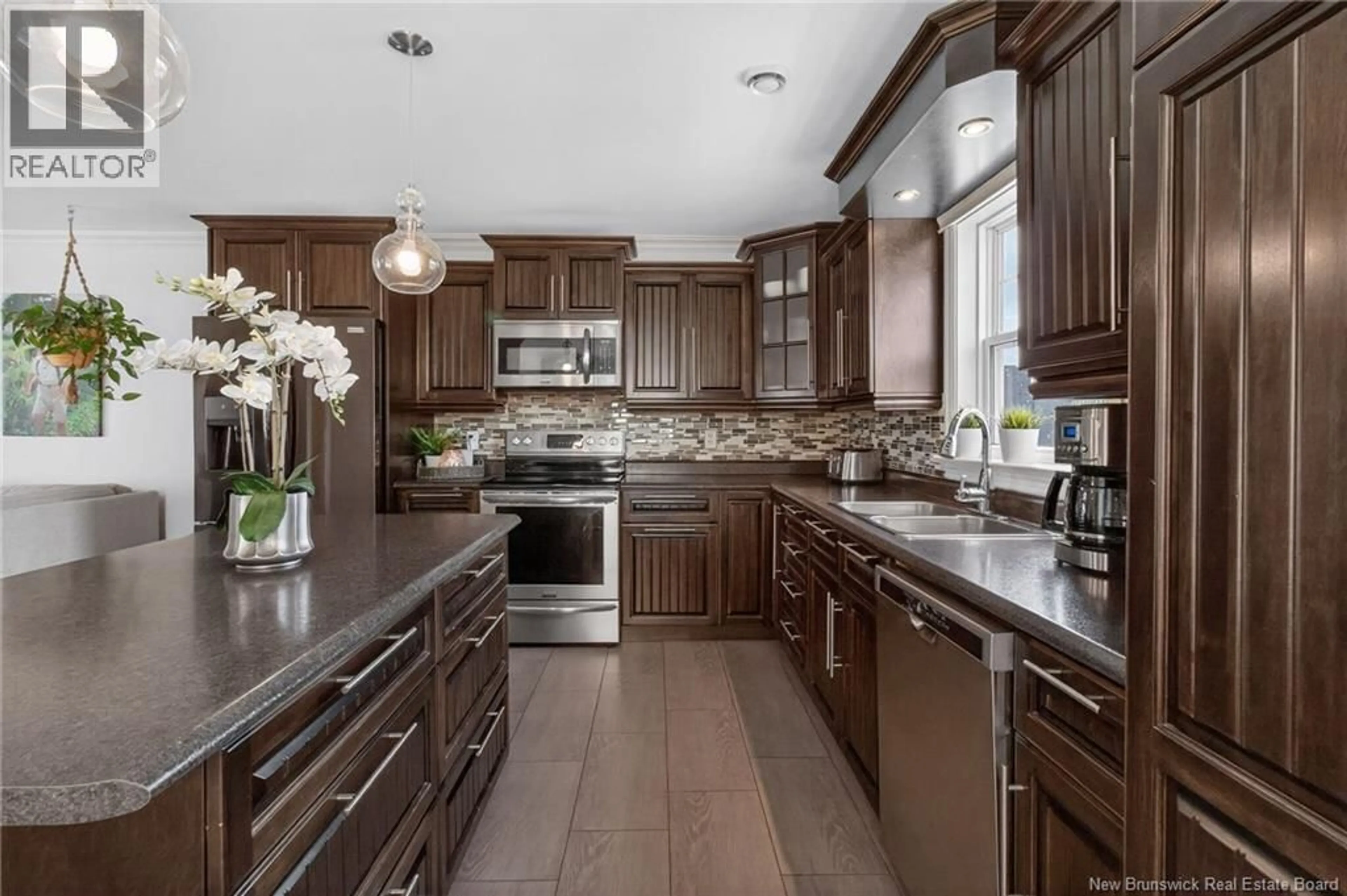 Open concept kitchen, ceramic/tile floor for 122 BIRCHFIELD STREET, Moncton New Brunswick E1G5P8