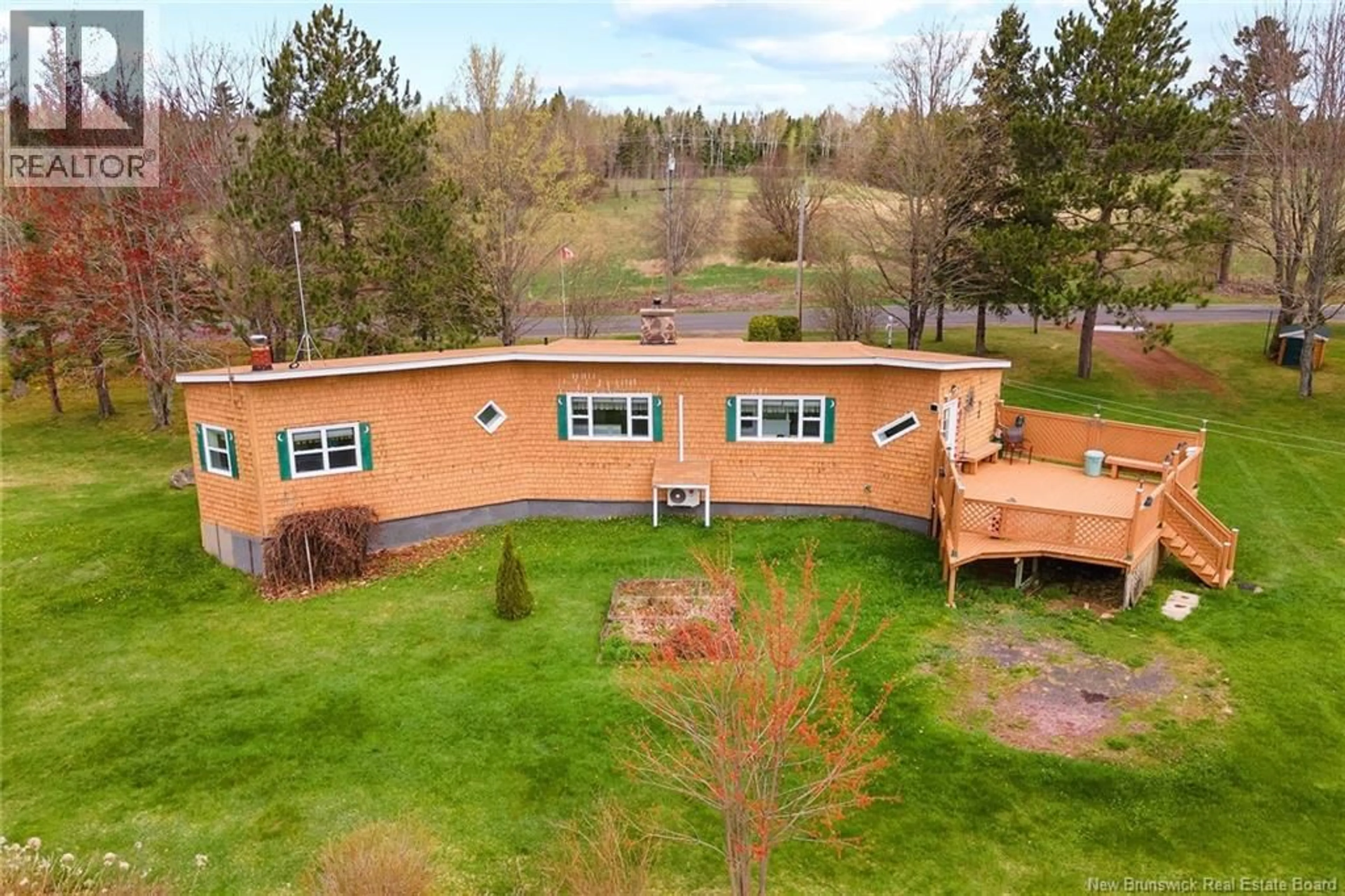 A pic from outside/outdoor area/front of a property/back of a property/a pic from drone, water/lake/river/ocean view for 1520 COX POINT ROAD, Cumberland Bay New Brunswick E4A2Z7
