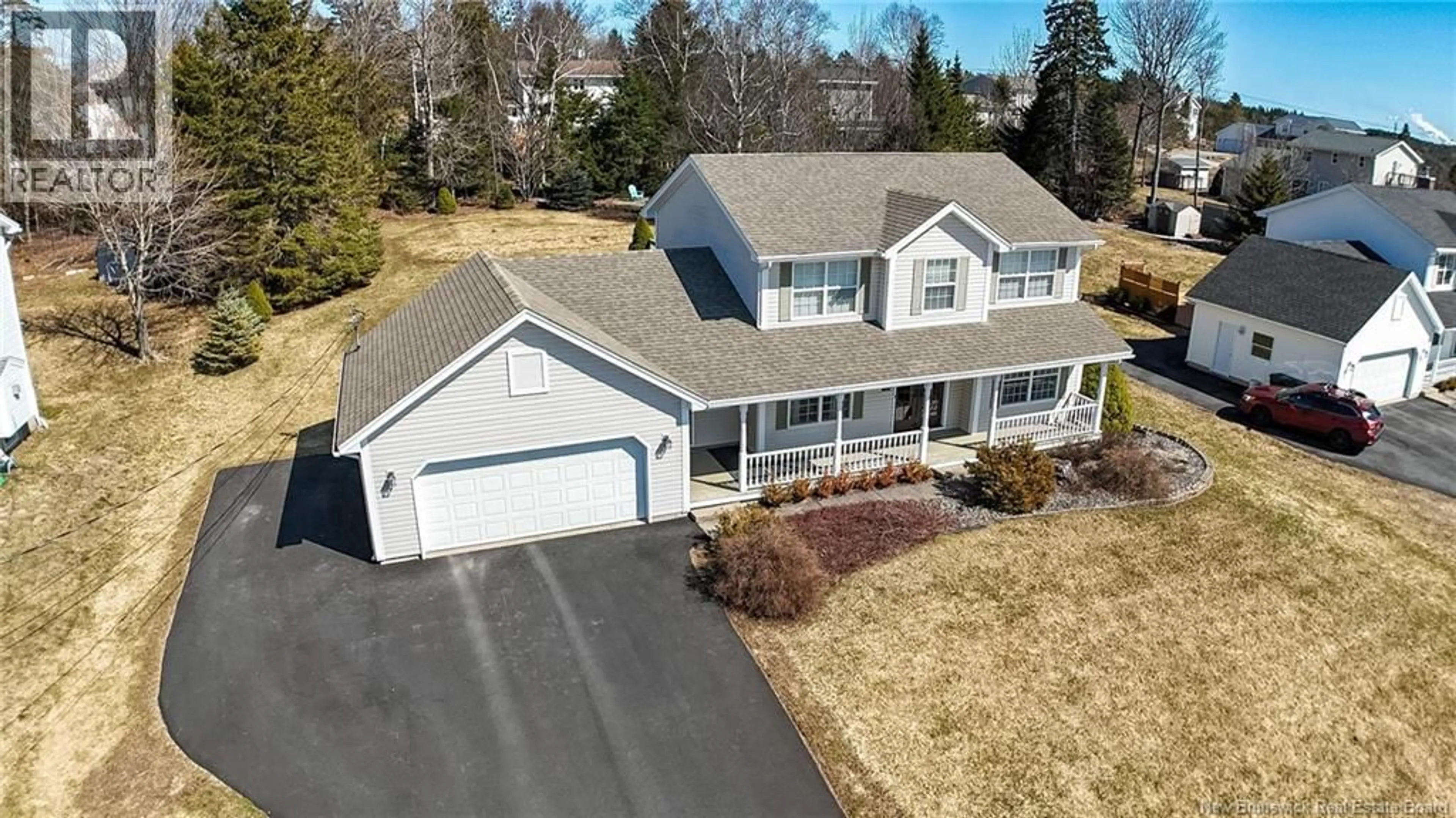 A pic from outside/outdoor area/front of a property/back of a property/a pic from drone, street for 31 BLANCHARD LANE, Saint John New Brunswick E2K5K4