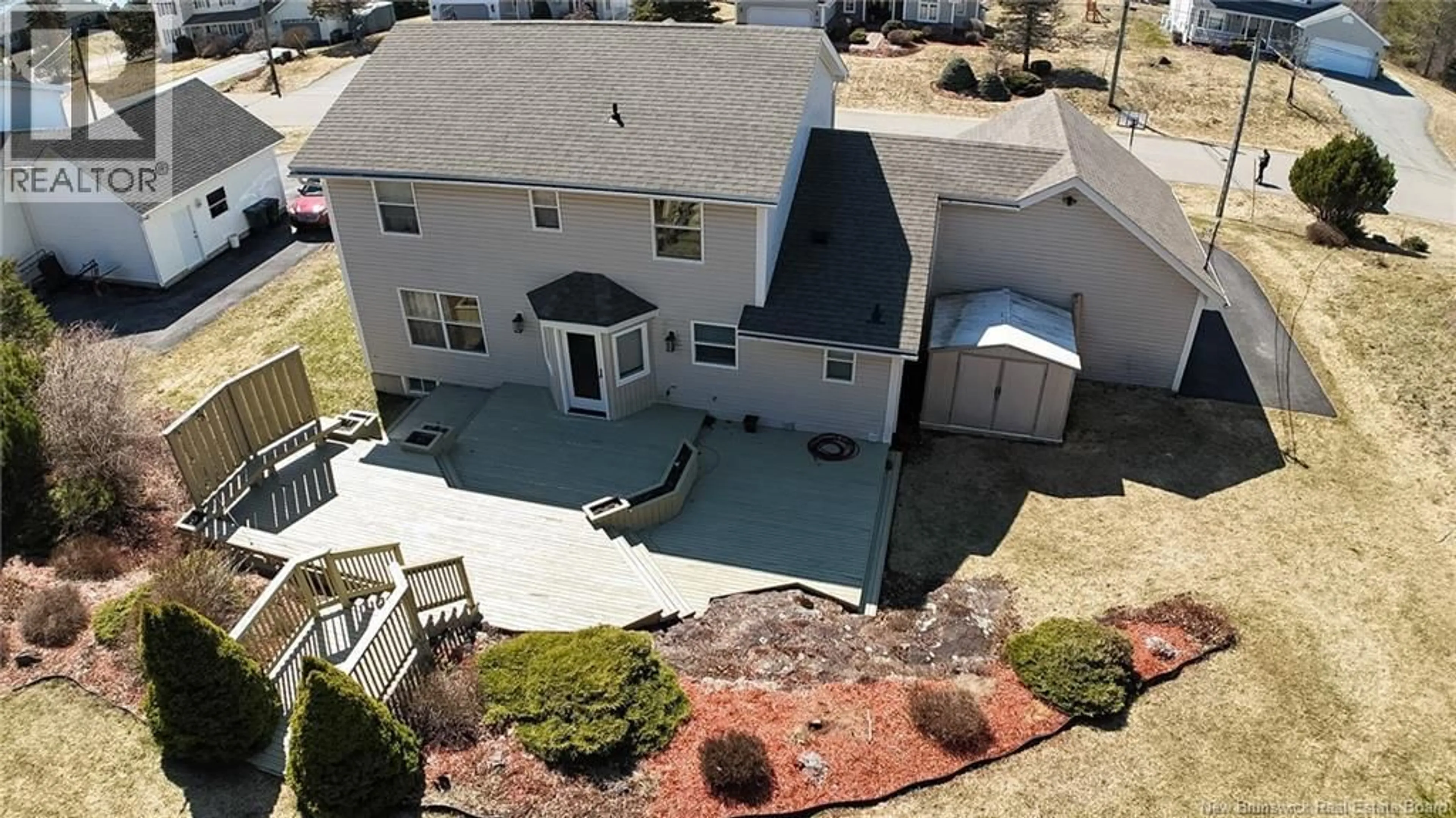 A pic from outside/outdoor area/front of a property/back of a property/a pic from drone, street for 31 BLANCHARD LANE, Saint John New Brunswick E2K5K4