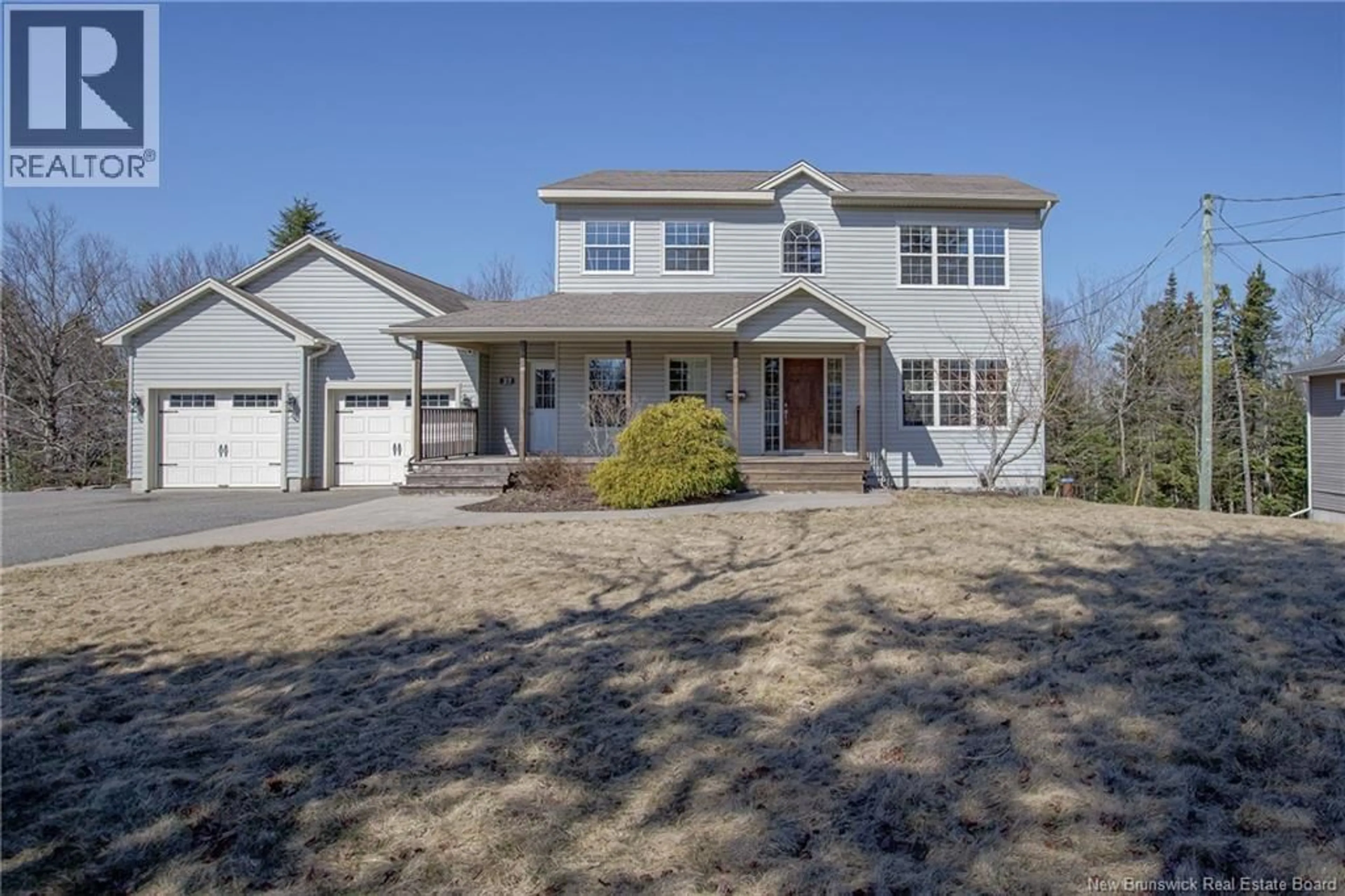 Home with vinyl exterior material, street for 27 BRANCH CRESCENT, Quispamsis New Brunswick E2E0B1