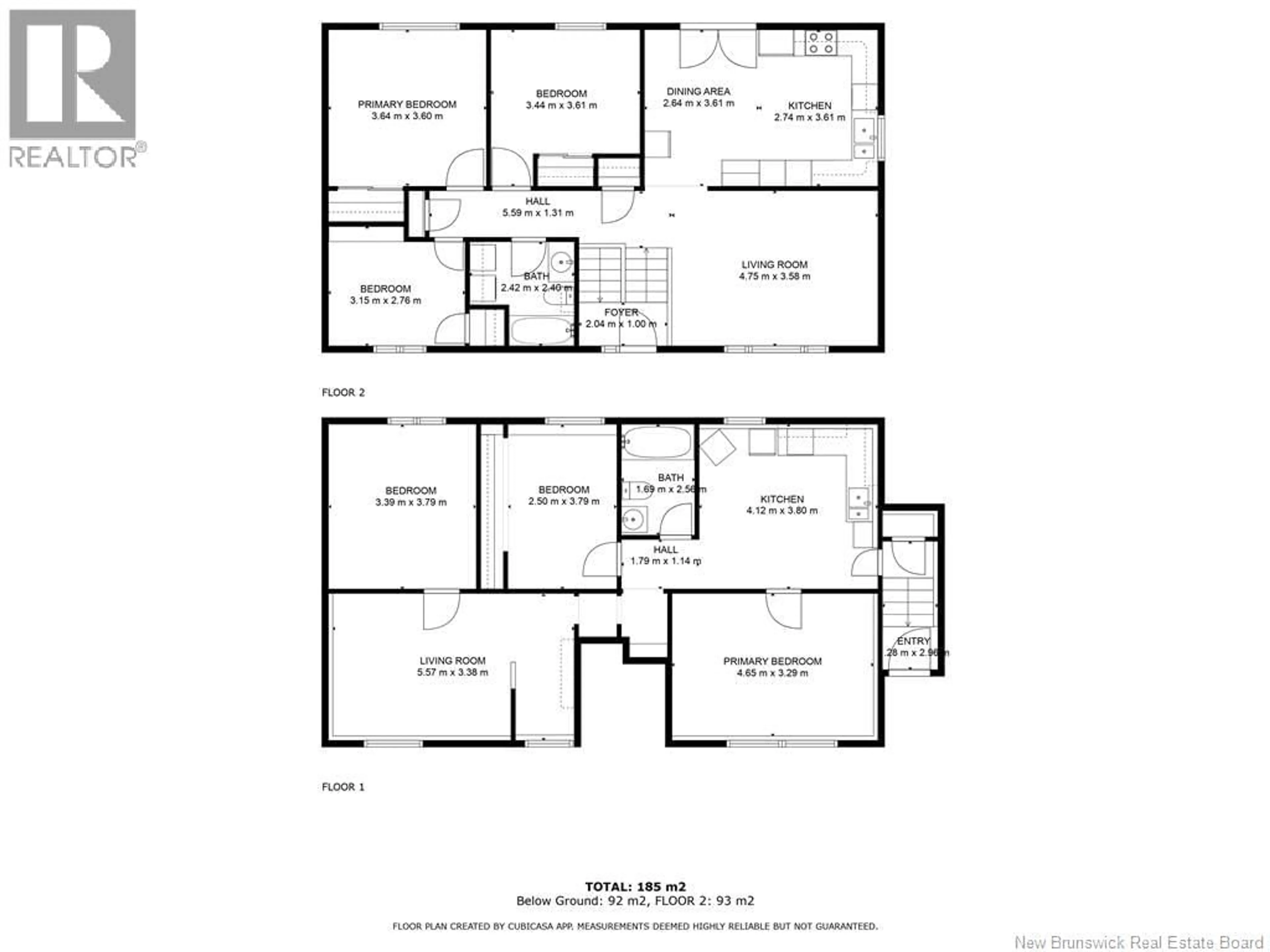 Floor plan for 90 CARTIER, Shediac New Brunswick E4P1L3
