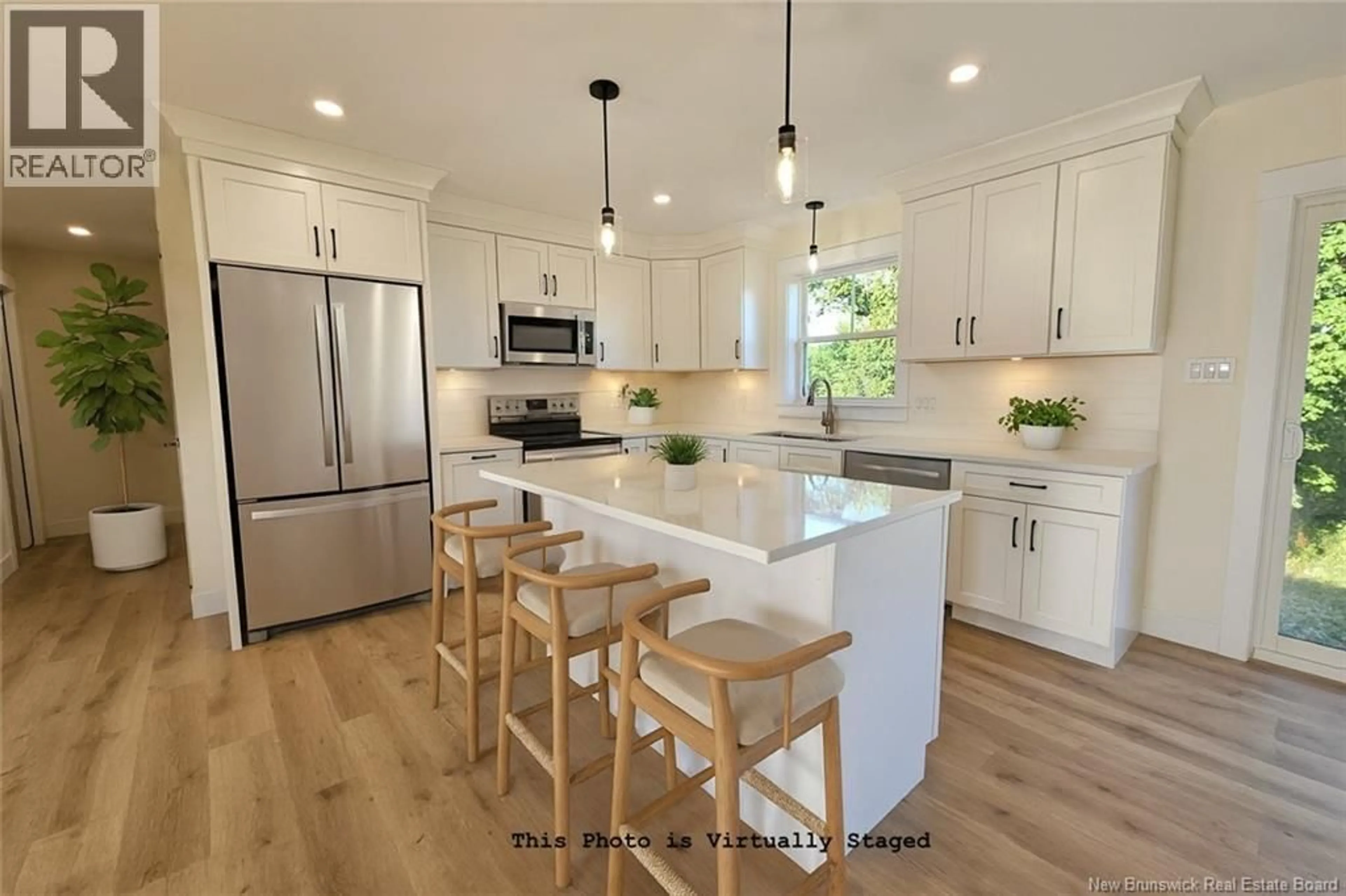 Open concept kitchen, unknown for 19 ROBISON CRESCENT, Harvey Station New Brunswick E6K0C9