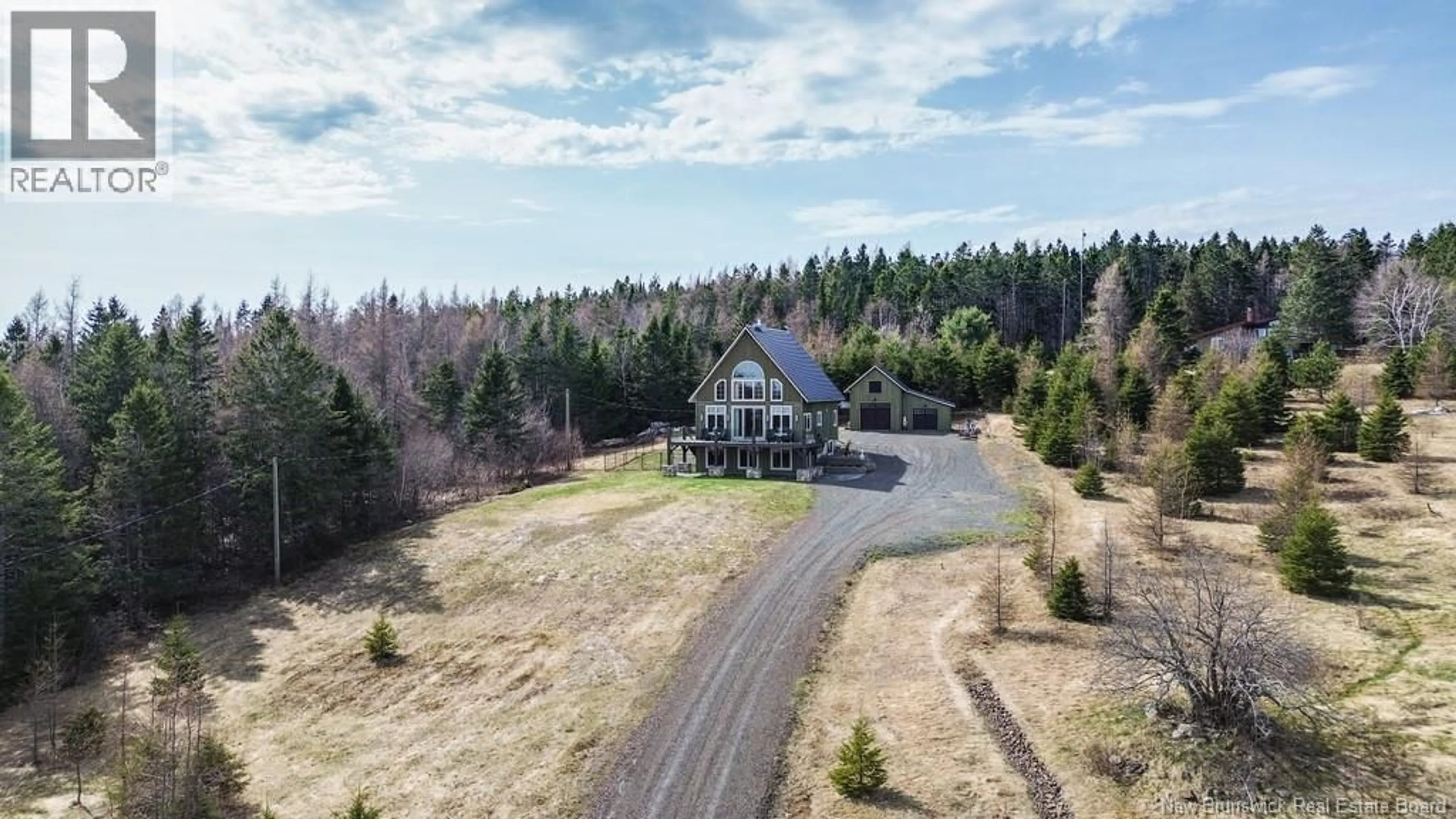 A pic from outside/outdoor area/front of a property/back of a property/a pic from drone, unknown for 10 SLOPESIDE LANE, Central Hainesville New Brunswick E6E1E3