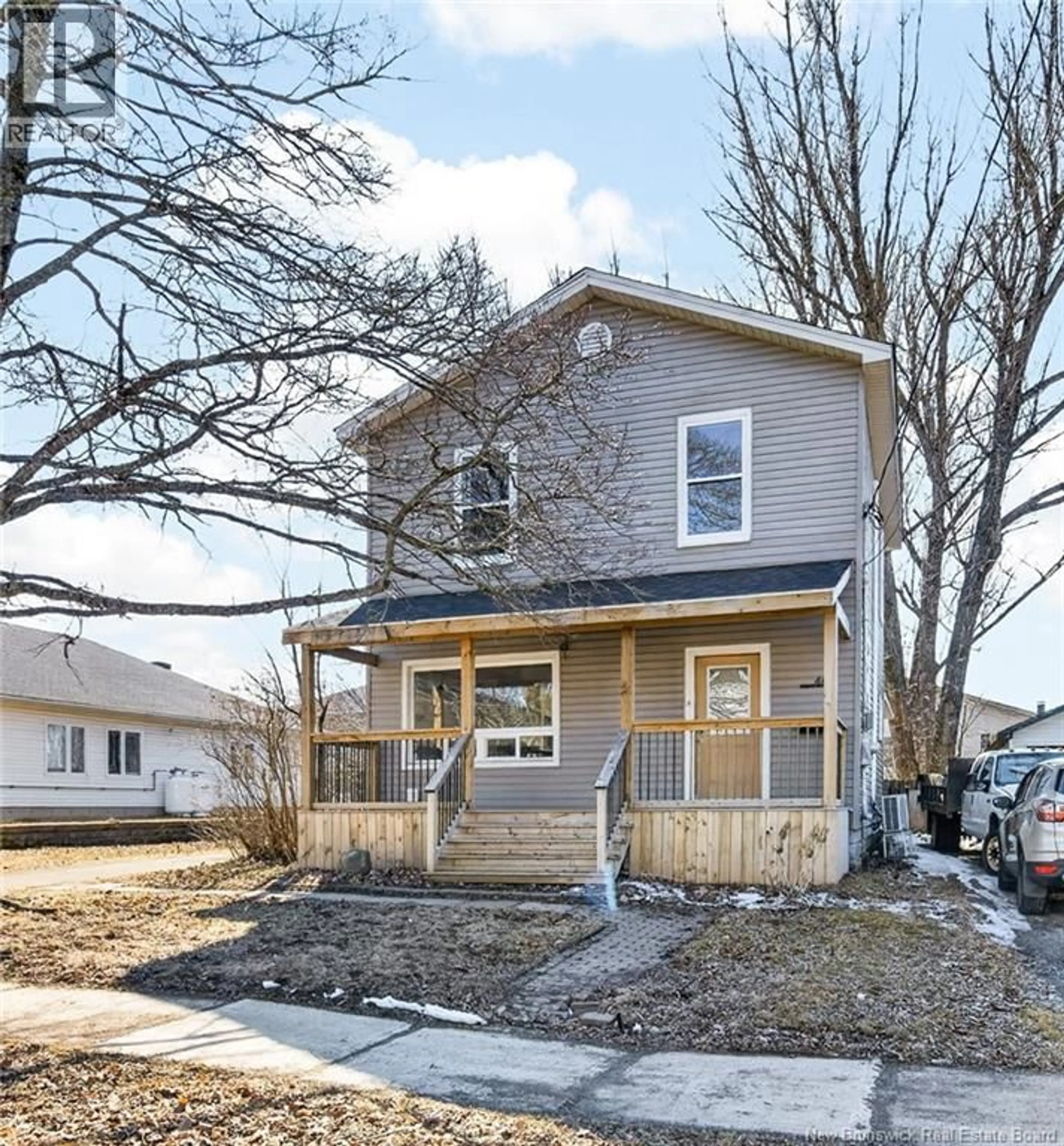 Home with vinyl exterior material, street for 46 LEFURGEY AVENUE, Moncton New Brunswick E1C7G3