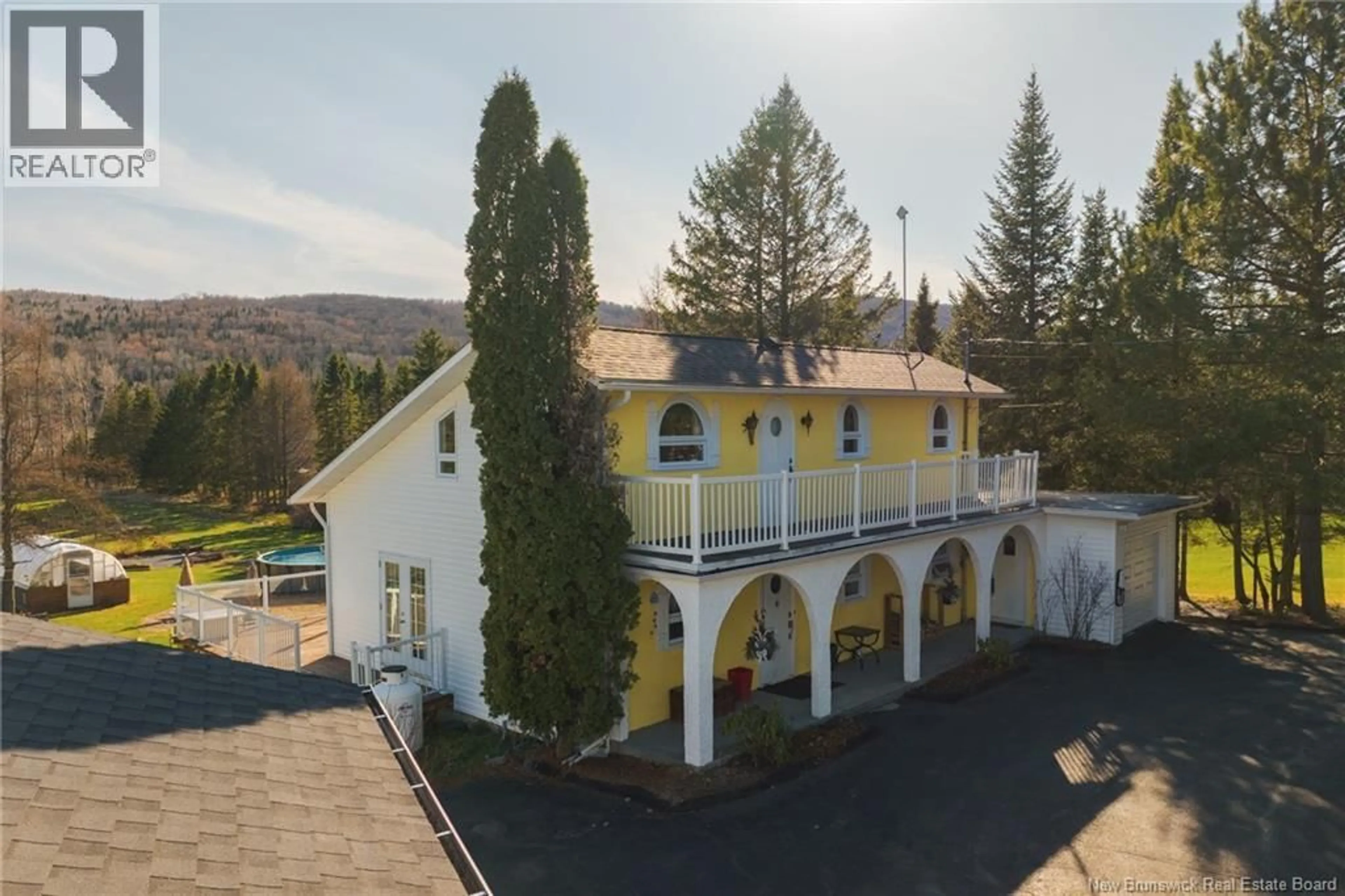A pic from outside/outdoor area/front of a property/back of a property/a pic from drone, mountain view for 1252 BAISLEY ROAD, Saint-Jacques New Brunswick E7B2A5