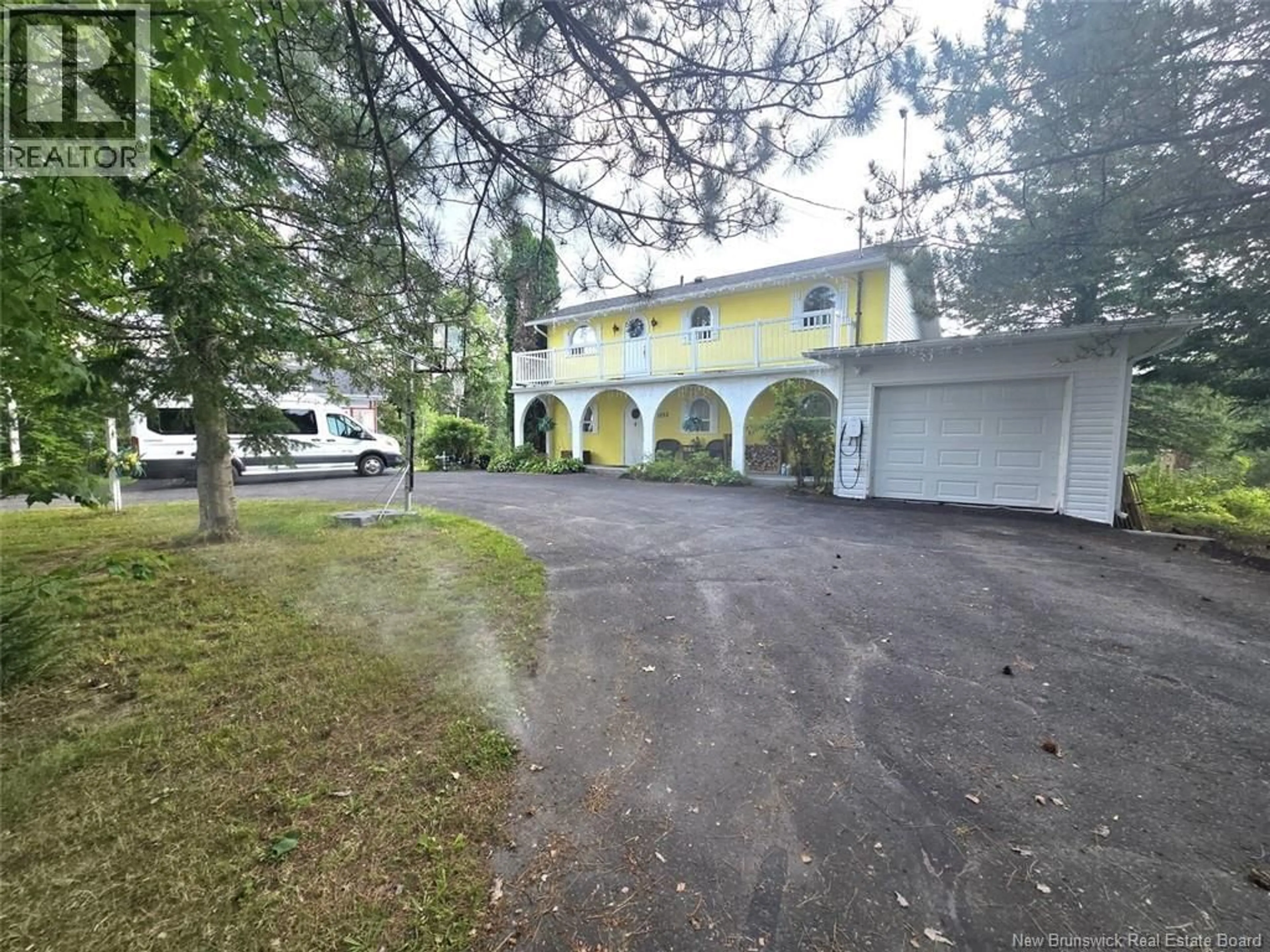 A pic from outside/outdoor area/front of a property/back of a property/a pic from drone, street for 1252 BAISLEY ROAD, Saint-Jacques New Brunswick E7B2A5