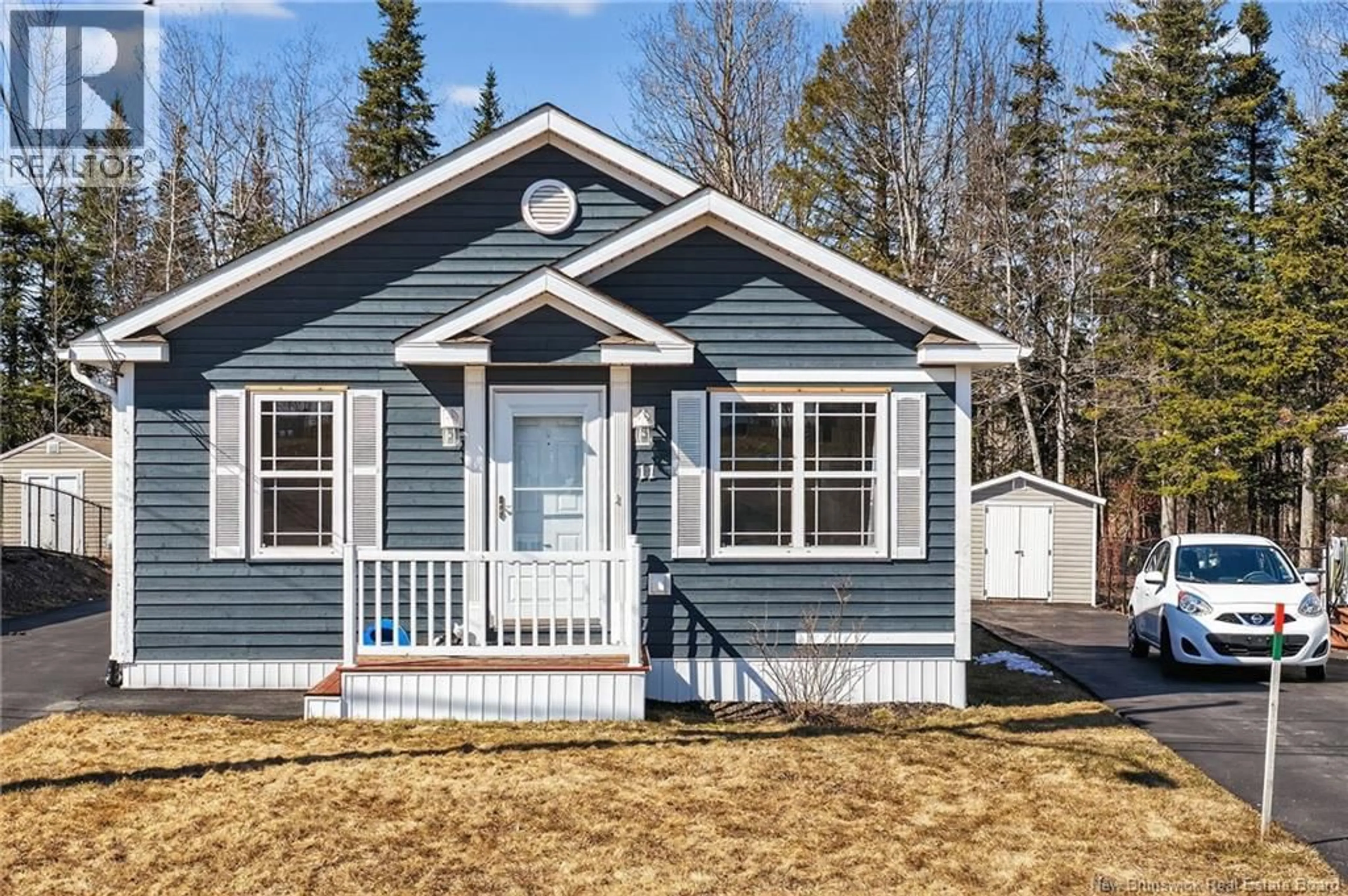 Home with vinyl exterior material, street for 11 SEQUOIA DRIVE, Moncton New Brunswick E1E0A1