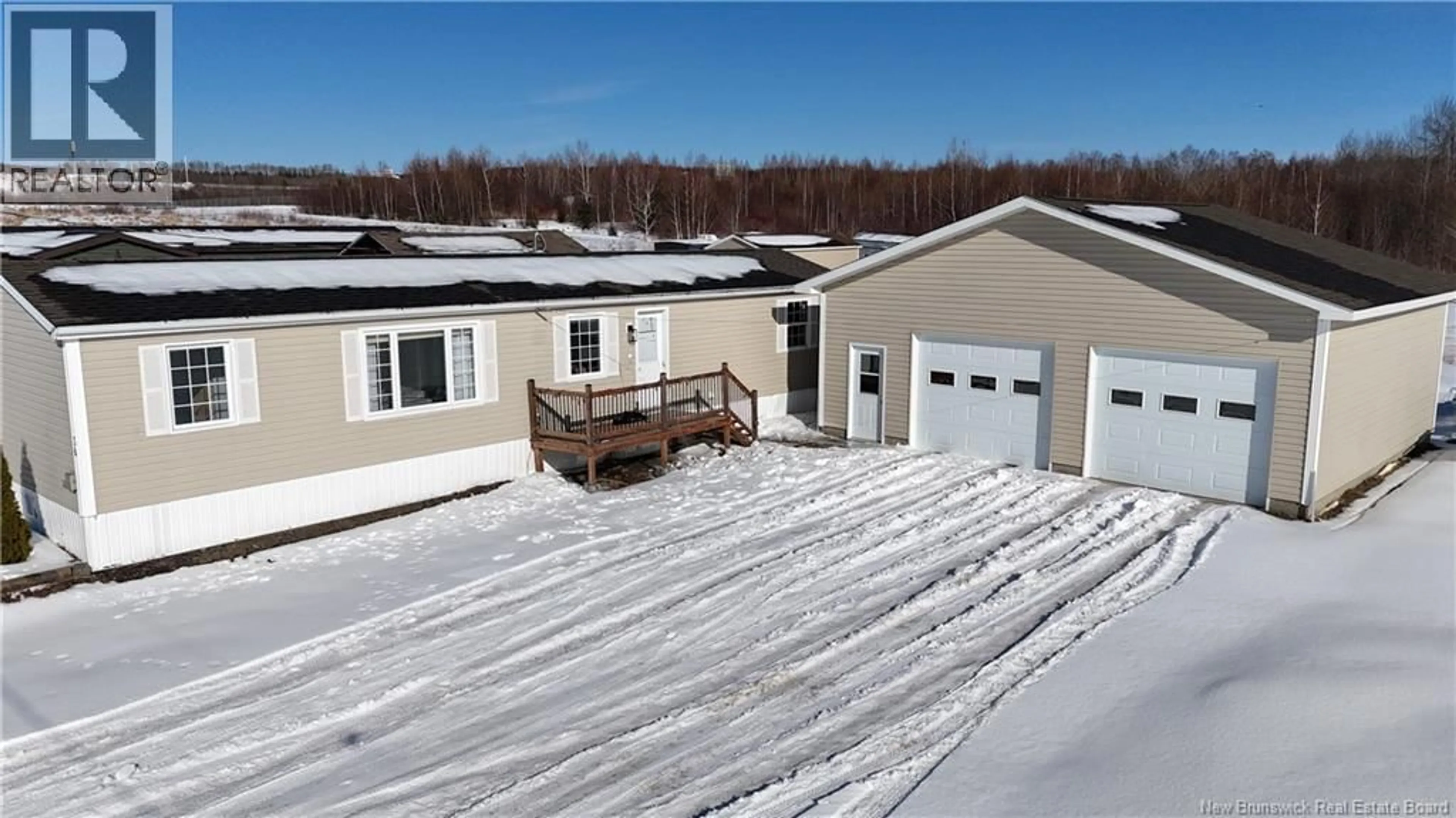 A pic from outside/outdoor area/front of a property/back of a property/a pic from drone, unknown for 36 SOUCY STREET, Saint-Léonard New Brunswick E7E2V4