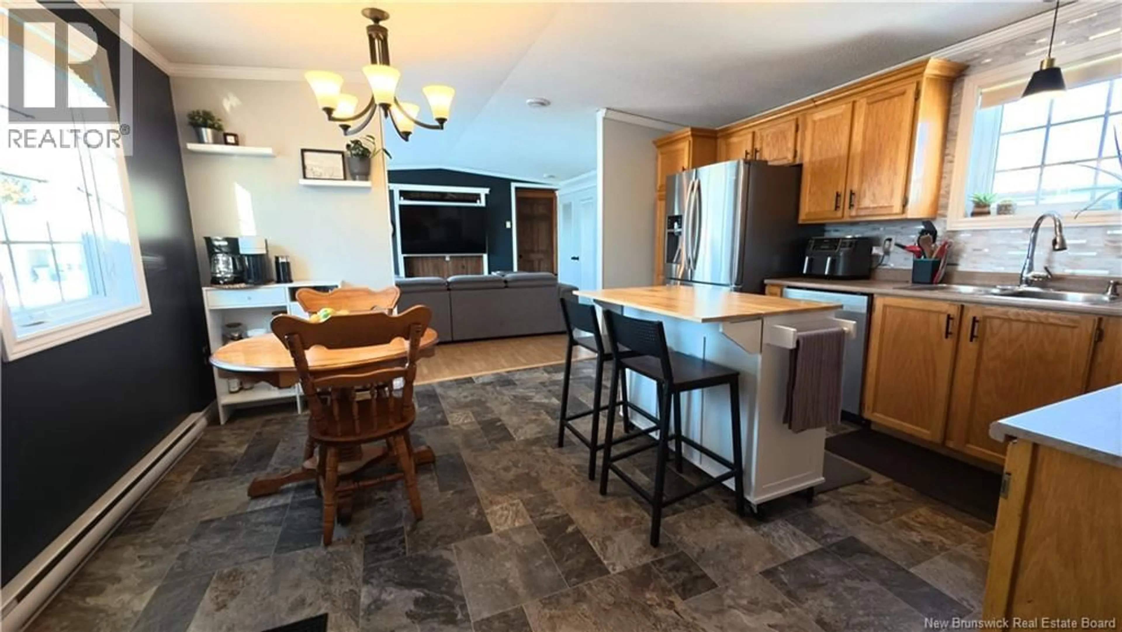 Open concept kitchen, unknown for 36 SOUCY STREET, Saint-Léonard New Brunswick E7E2V4