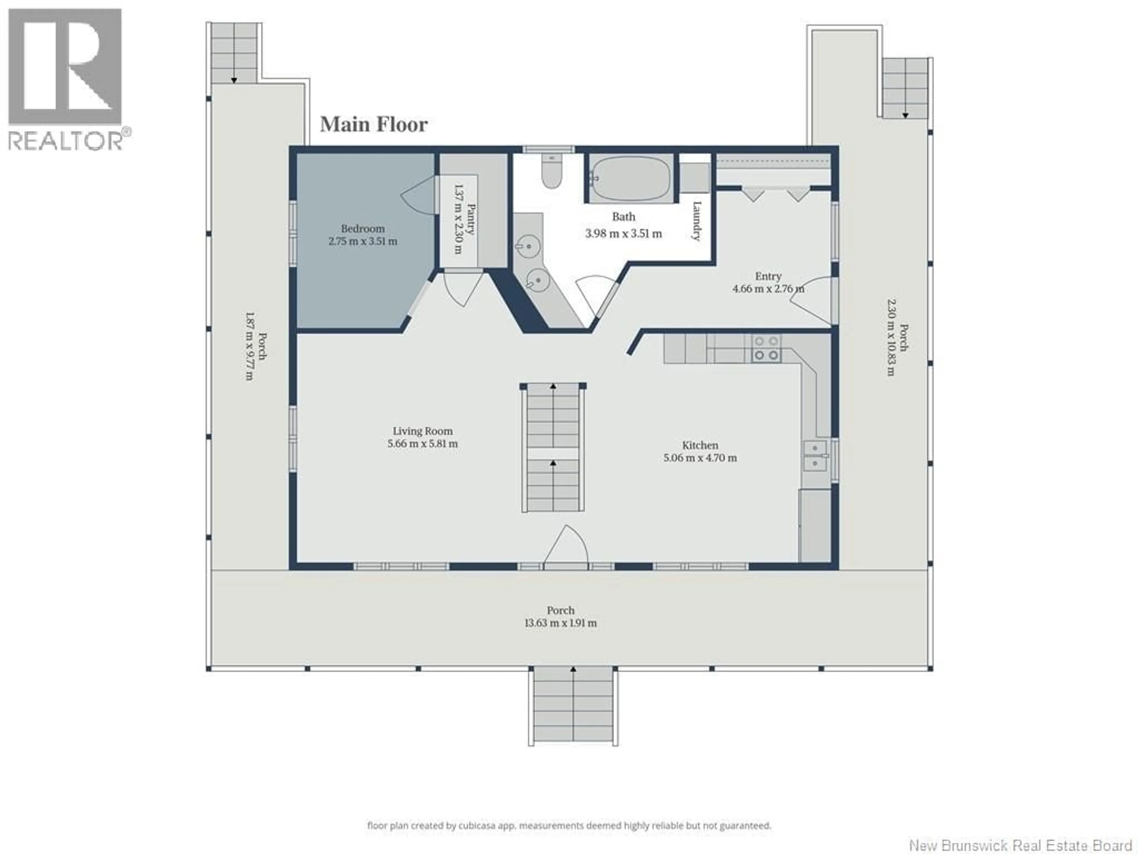 Floor plan for 857 ROUTE 160, Allardville New Brunswick E8L1L1