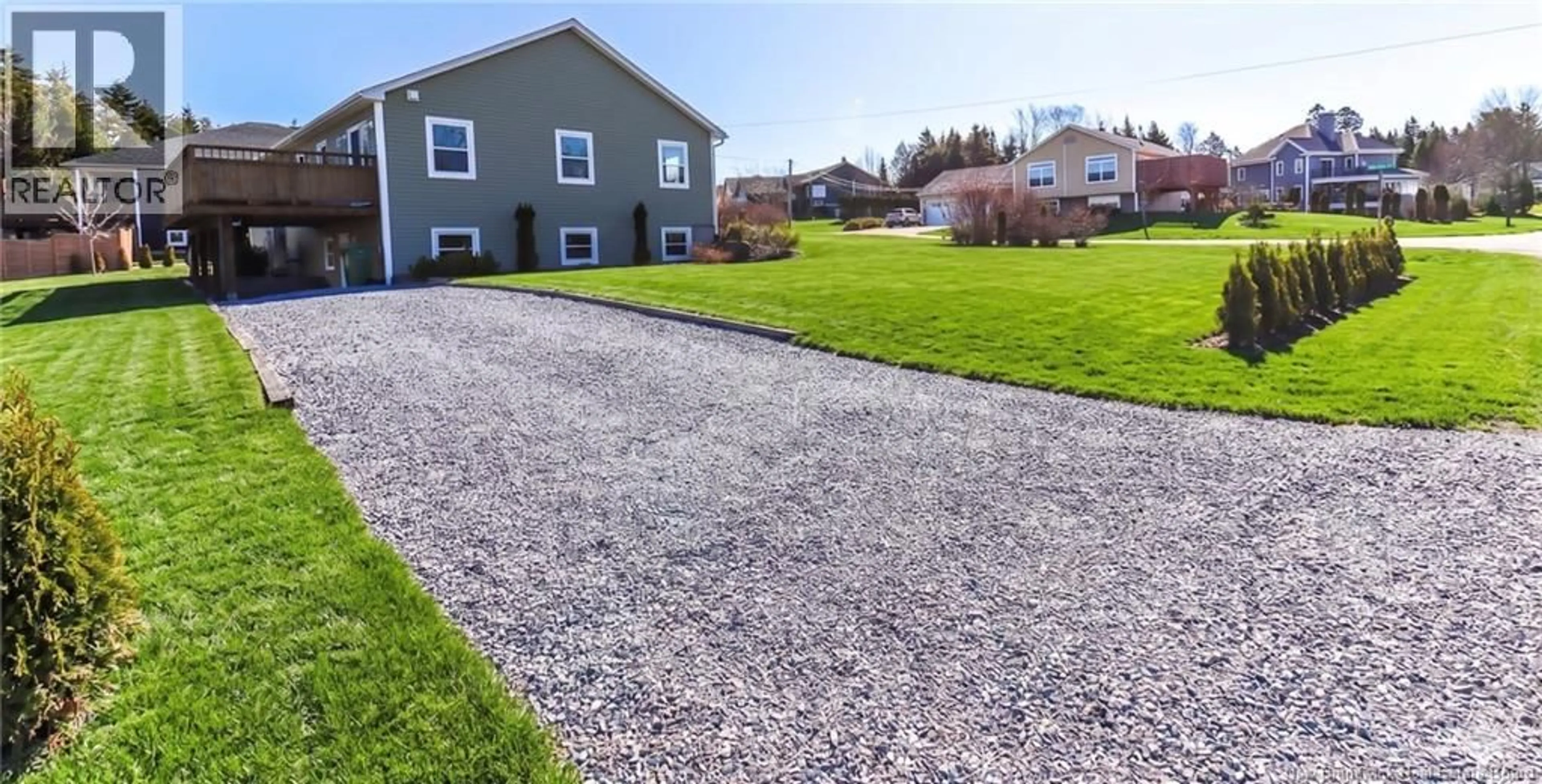 Home with vinyl exterior material, street for 36 GRANITE DRIVE, Quispamsis New Brunswick E2E0E4