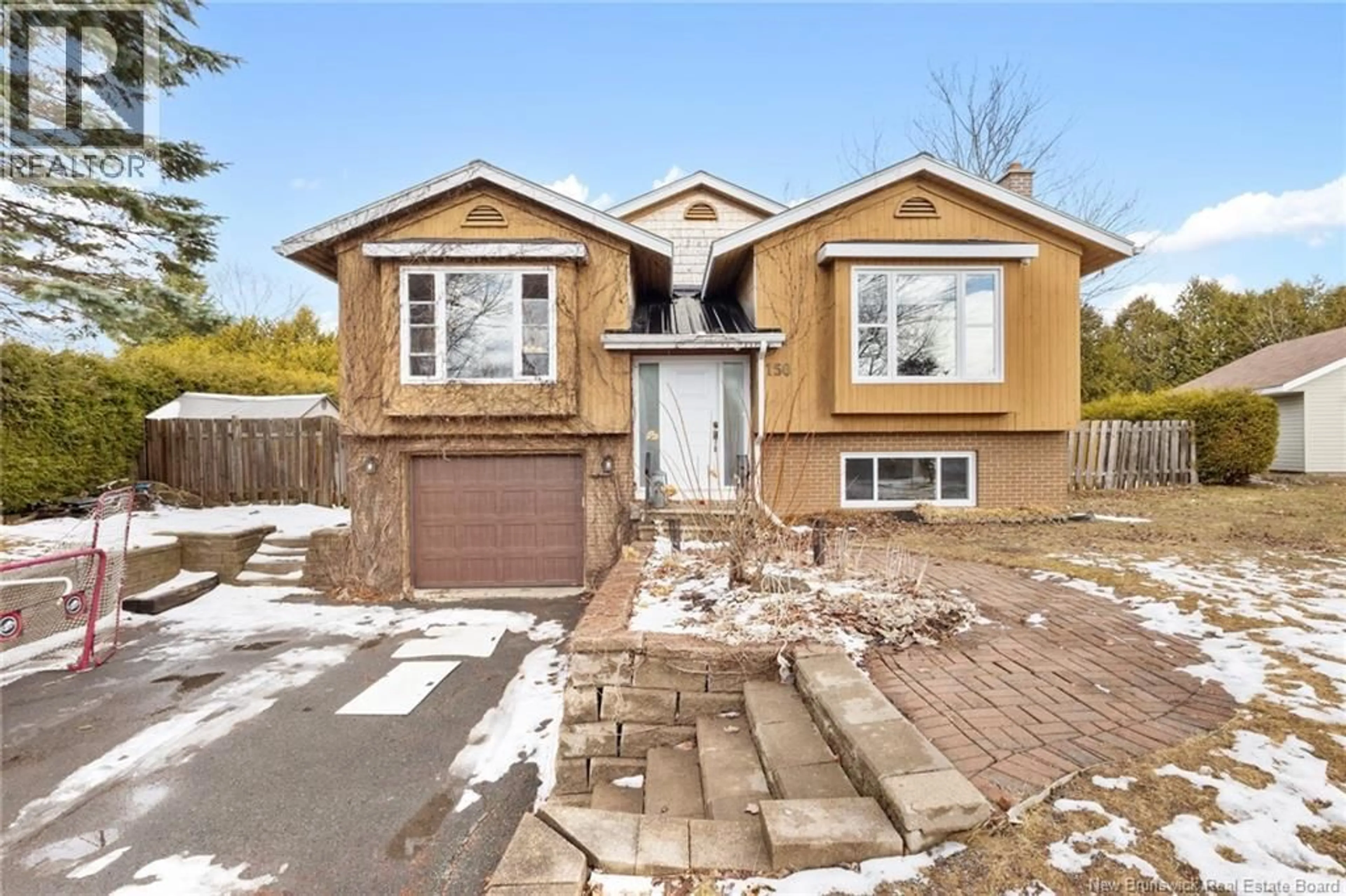 Home with brick exterior material, street for 150 PIERCY CRESCENT, Fredericton New Brunswick E3B7G3