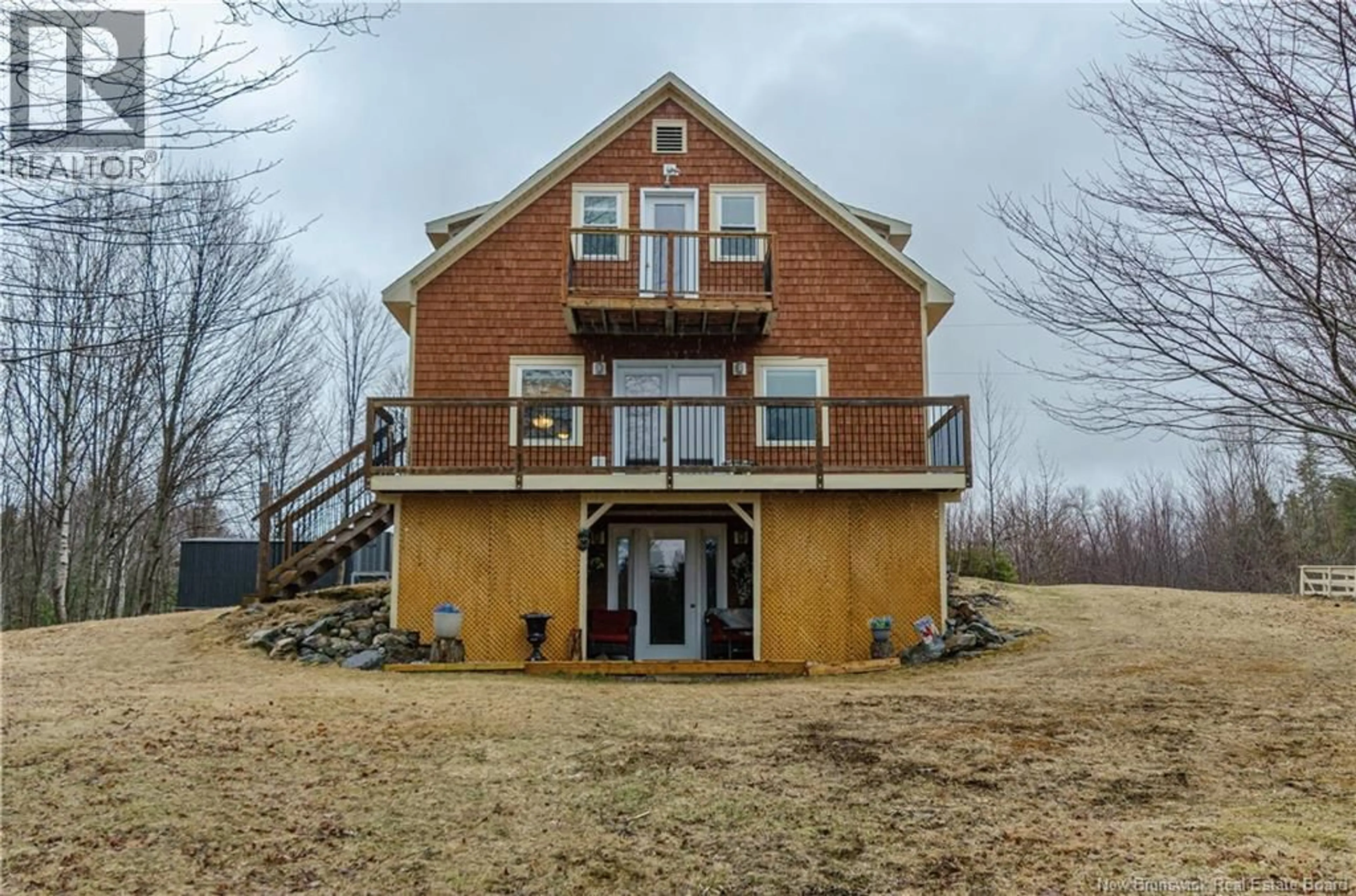 Home with brick exterior material, building for 412 RTE 845, Kingston New Brunswick E5N1L9