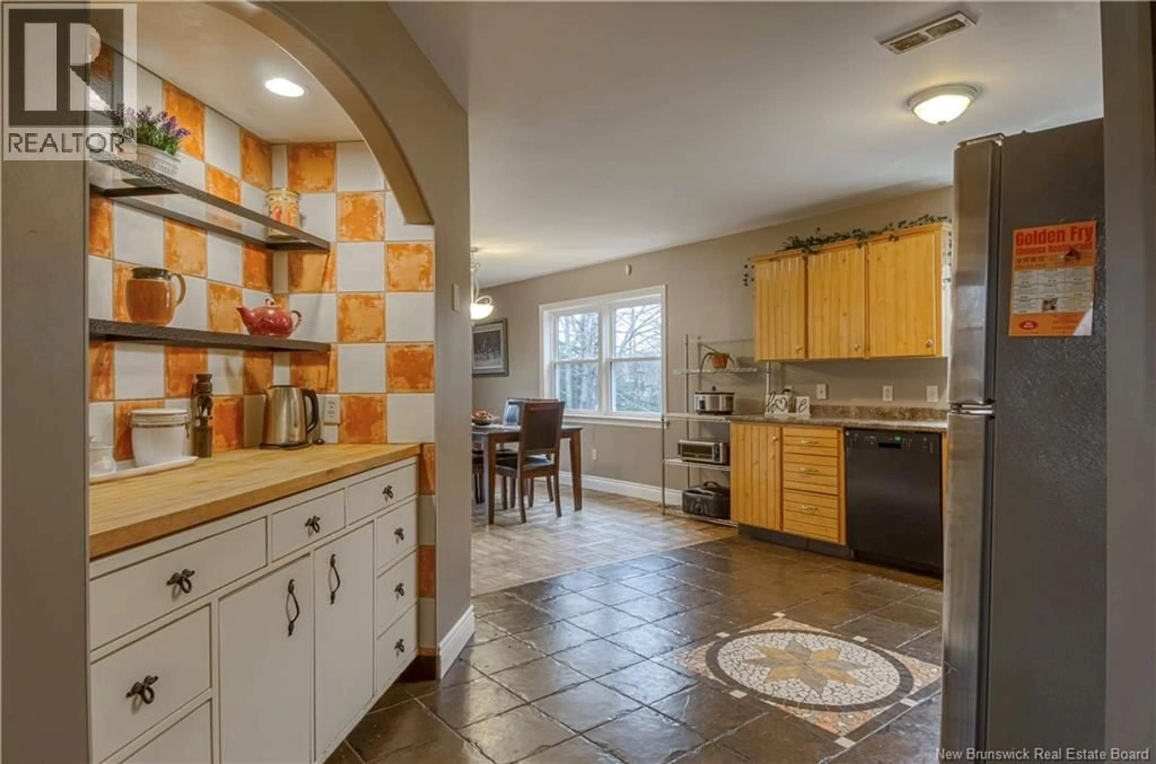 Standard kitchen, ceramic/tile floor for 412 RTE 845, Kingston New Brunswick E5N1L9