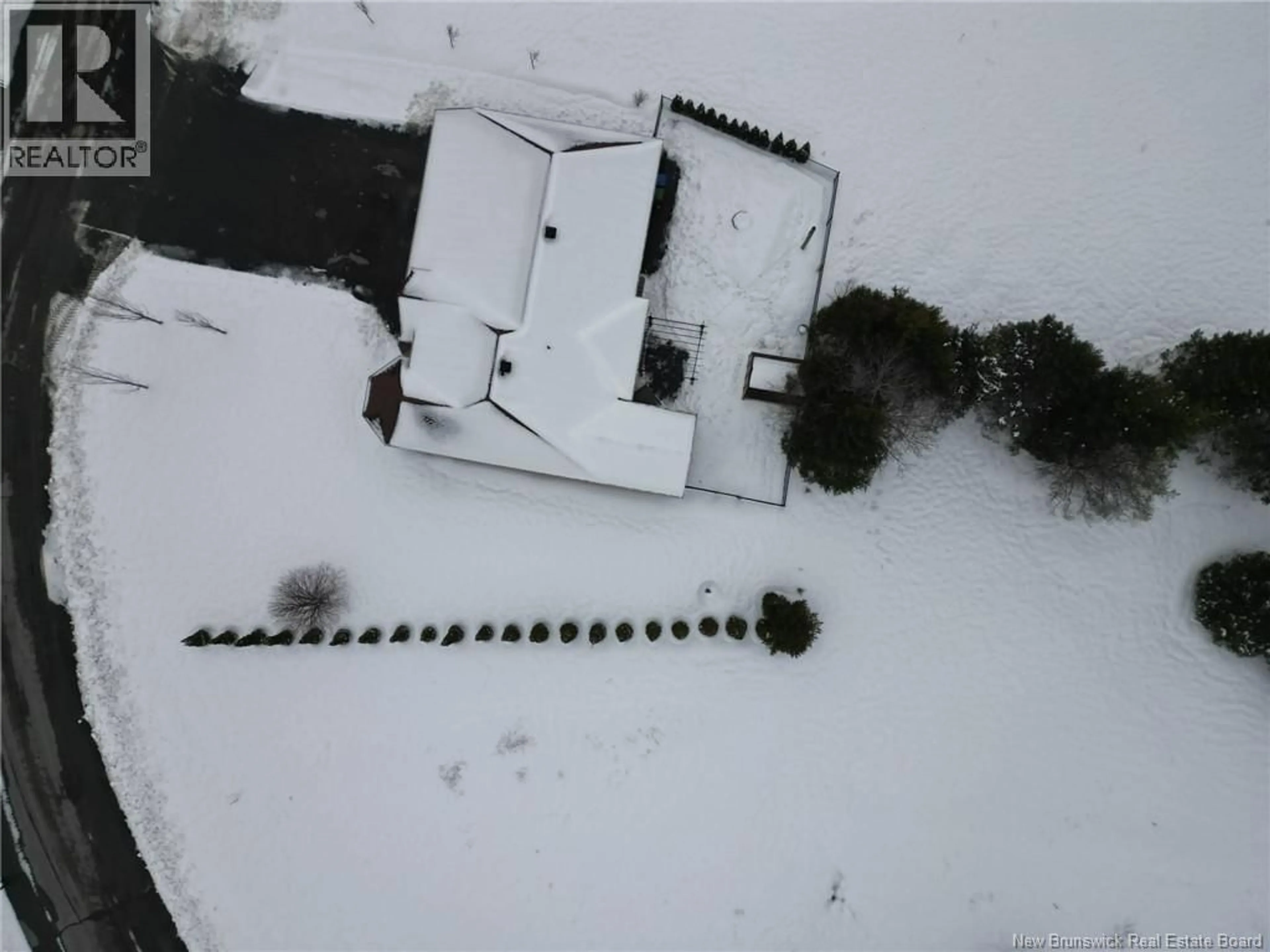 A pic from outside/outdoor area/front of a property/back of a property/a pic from drone, street for 17 RENAY STREET, Saint-Basile New Brunswick E7C0A7