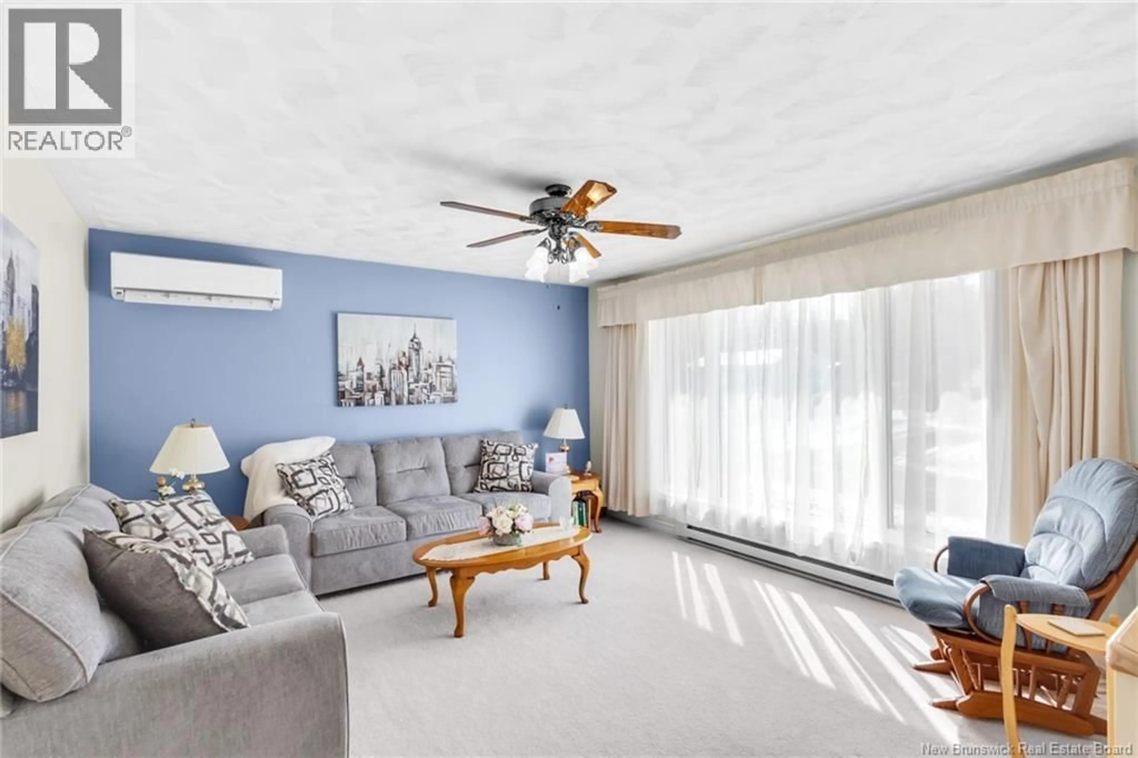 Living room with furniture, unknown for 16 SLOAT STREET, Hanwell New Brunswick E3C1M4