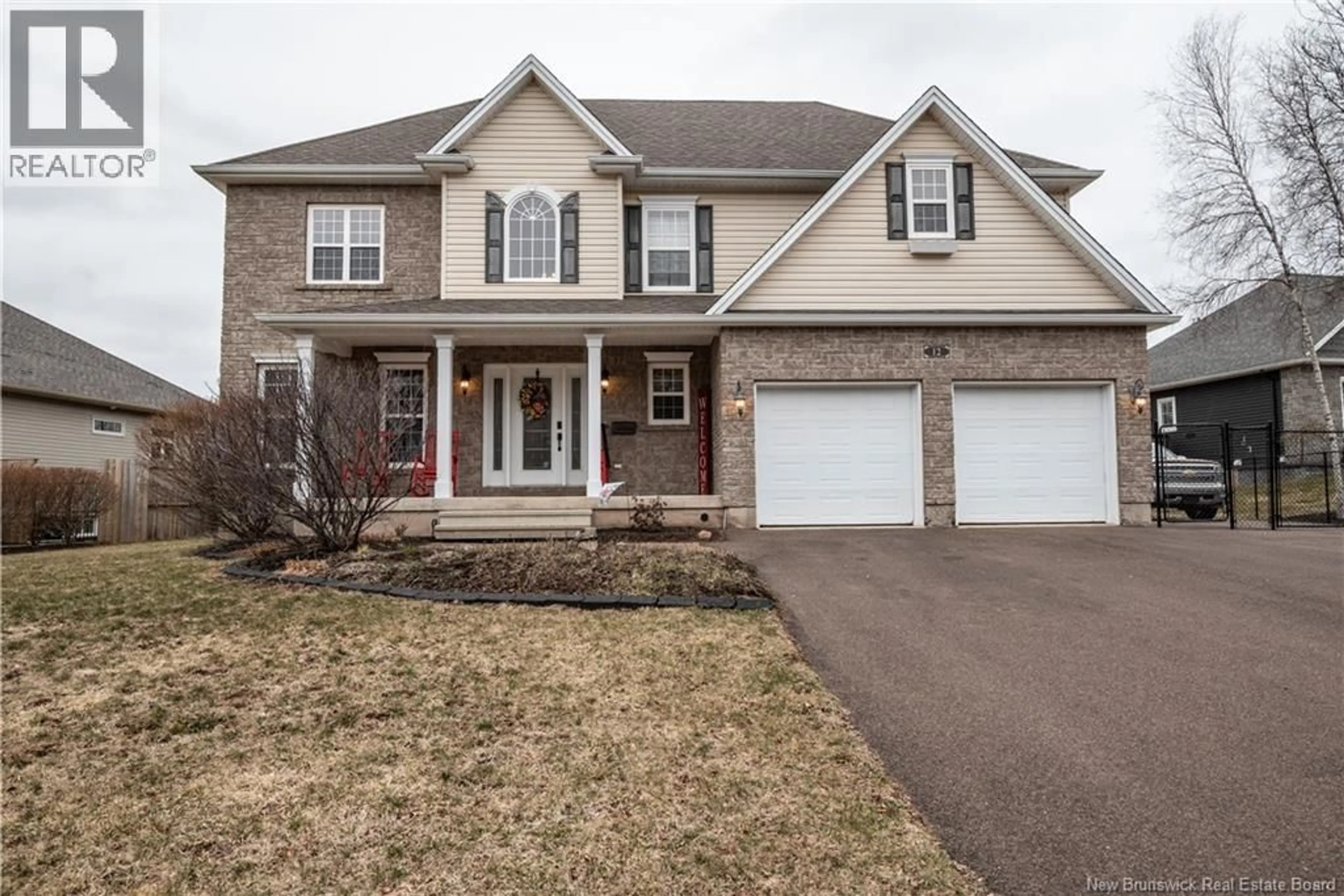 Home with vinyl exterior material, street for 12 HIGHGATE COURT, Riverview New Brunswick E1B5T7