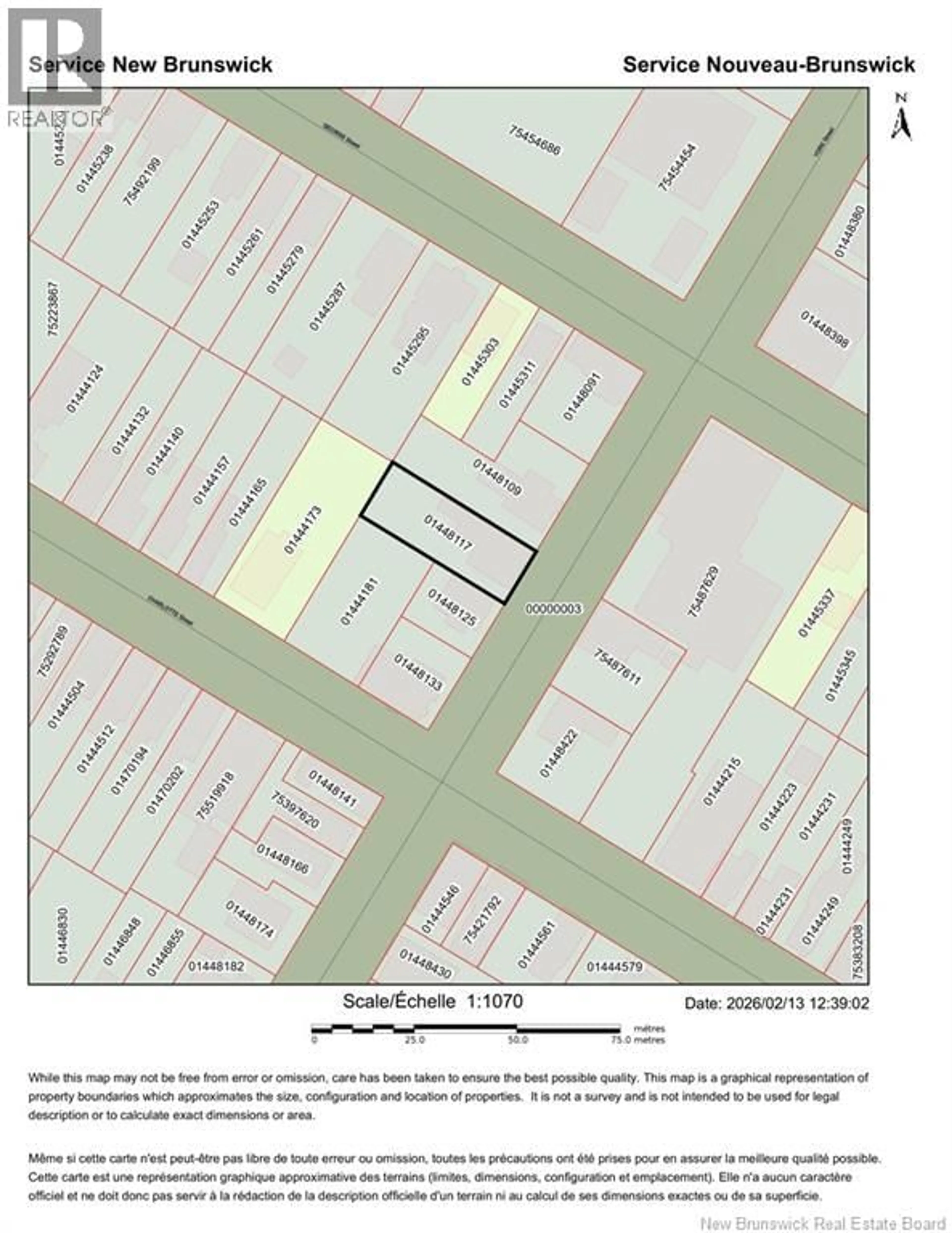 Floor plan for 225 YORK STREET, Fredericton New Brunswick E3B3N9