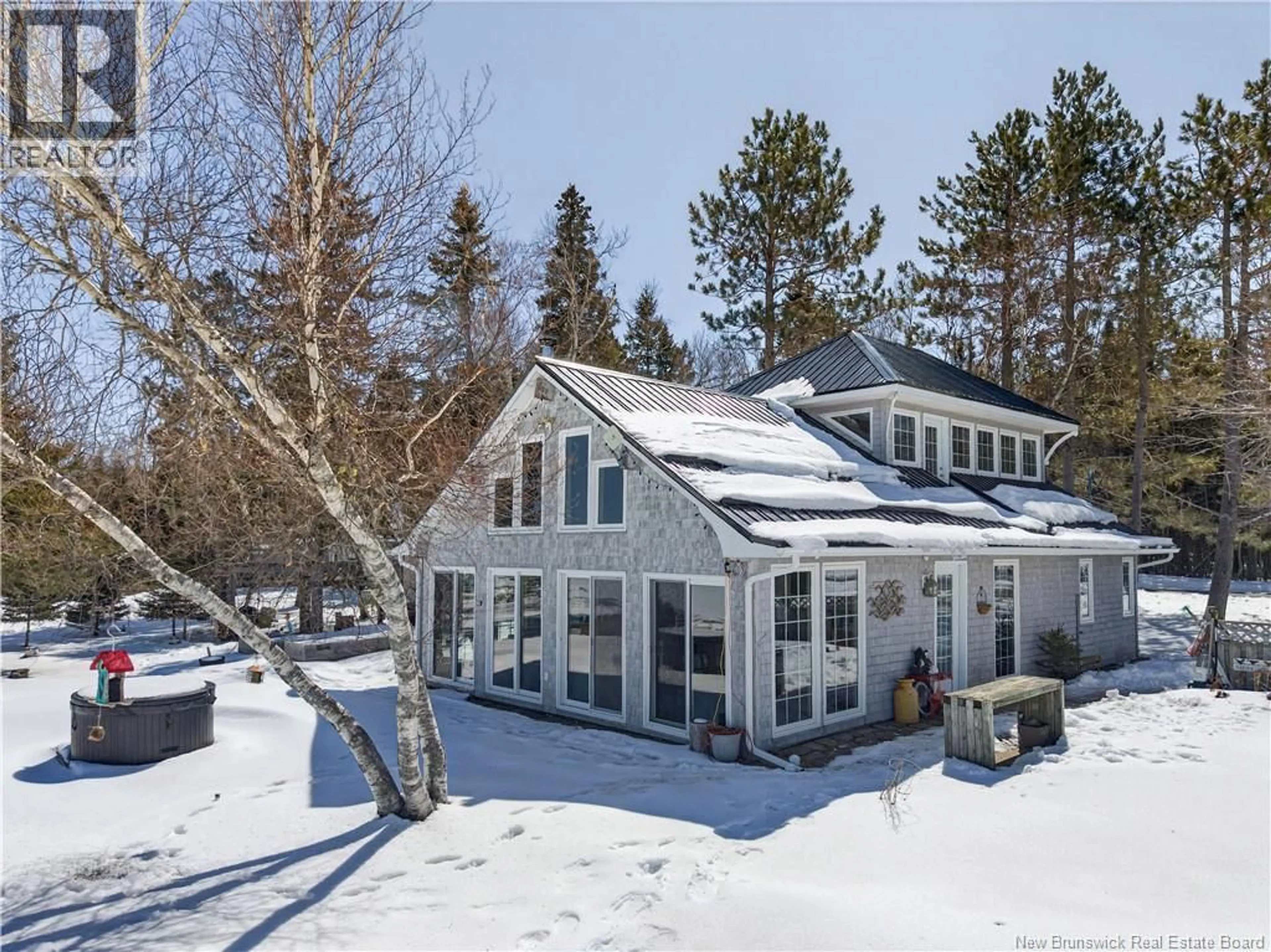 A pic from outside/outdoor area/front of a property/back of a property/a pic from drone, unknown for 435 EAST POINT ROAD, Miramichi New Brunswick E1N7A3