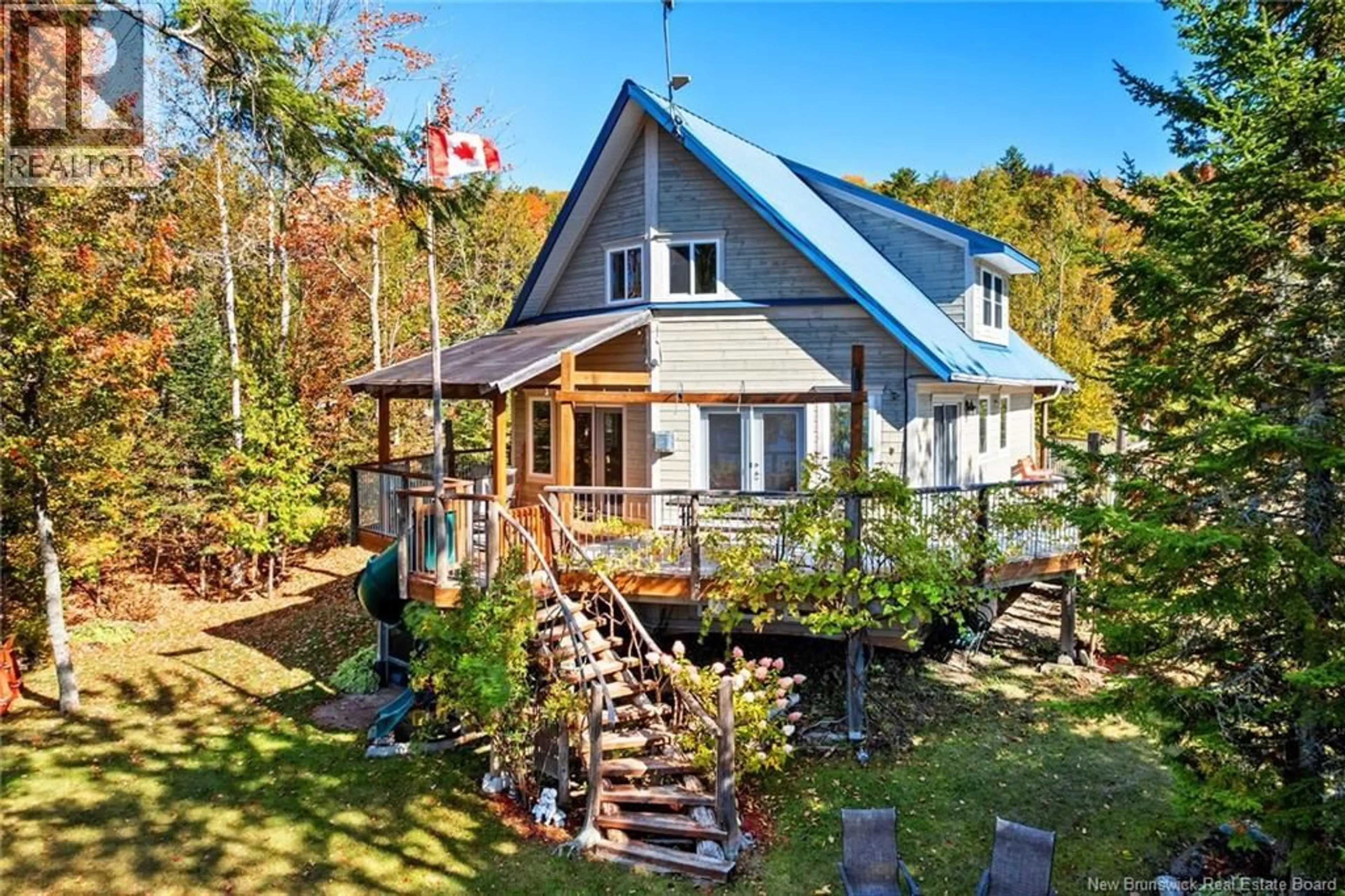 Patio, water/lake/river/ocean view for 19 DELONG LANE, Second Eel Lake New Brunswick E6H0B5